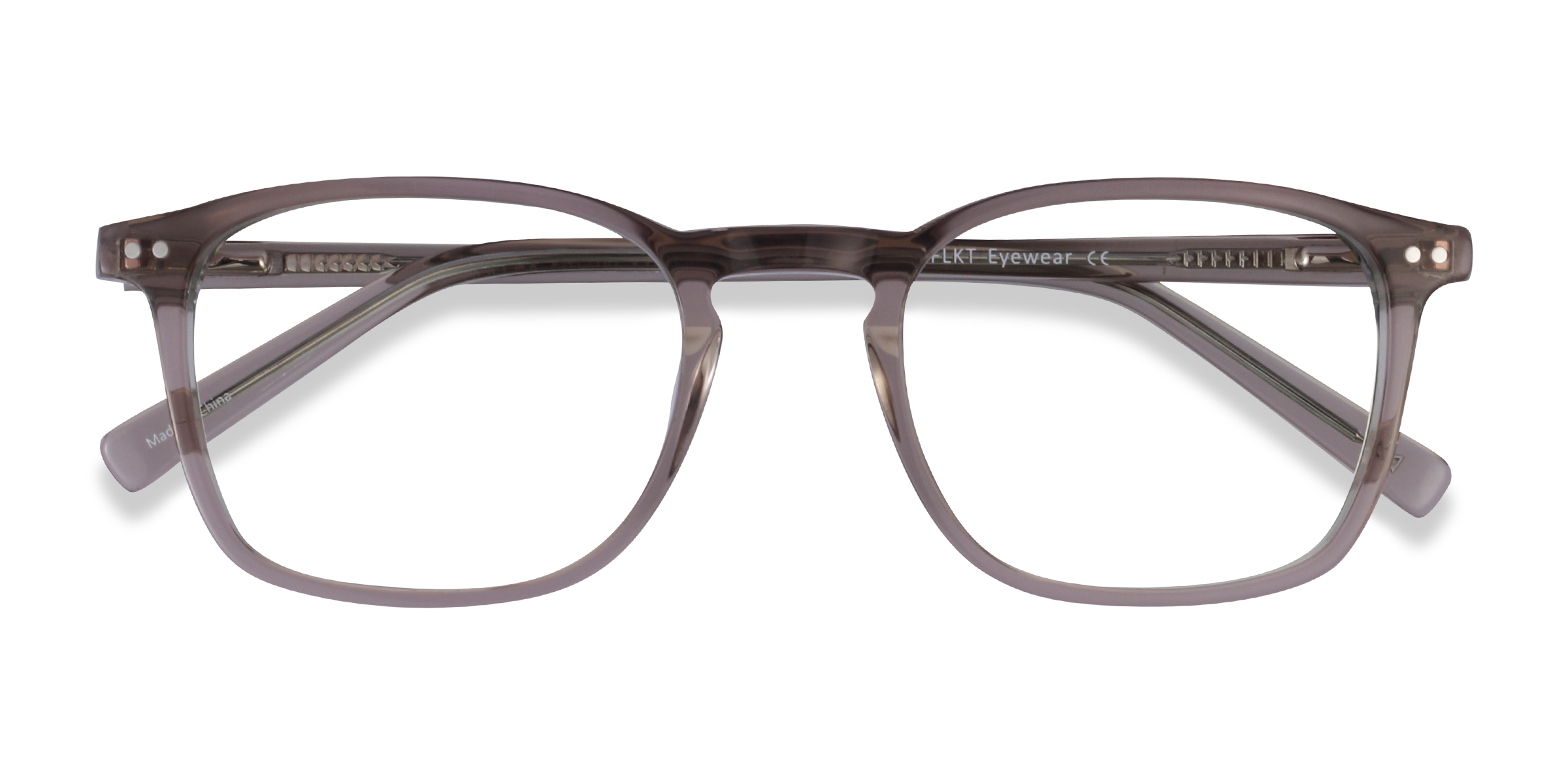 Clear Brown Holley -  Acétate Lunettes de vue
