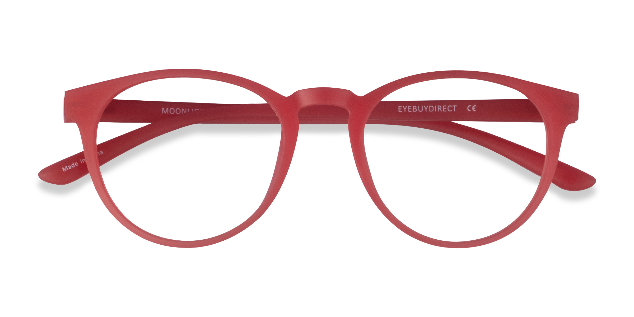 Matte Red Moonlight -  Plastique Lunettes de vue