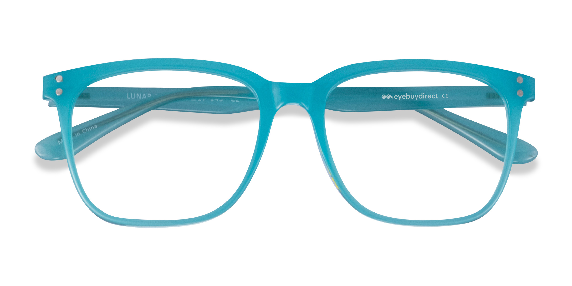 Bleu Lunar Gaze -  Plastique Lunettes de vue