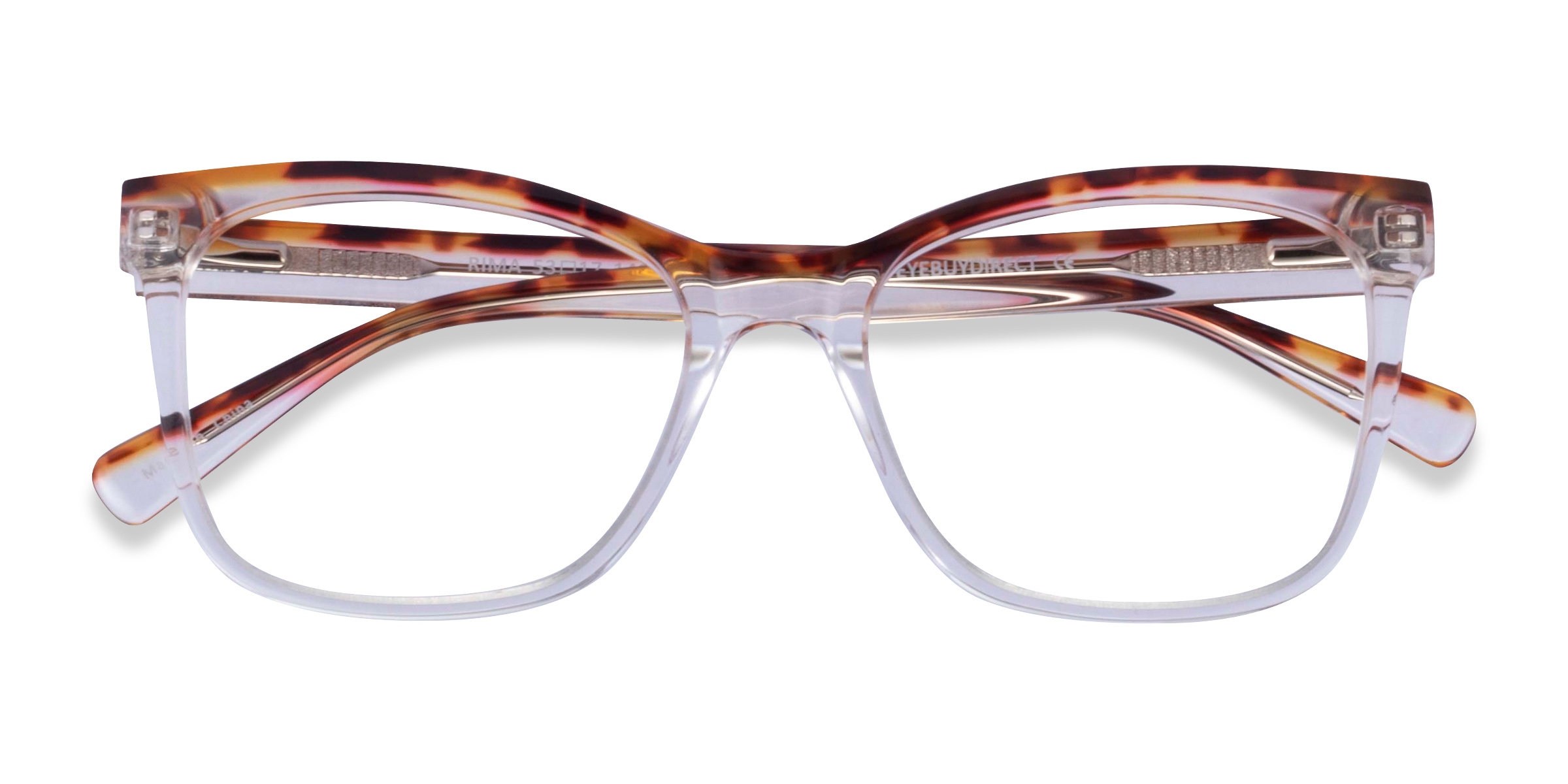 Tortoise Clear Rima -  Acétate Lunettes de vue