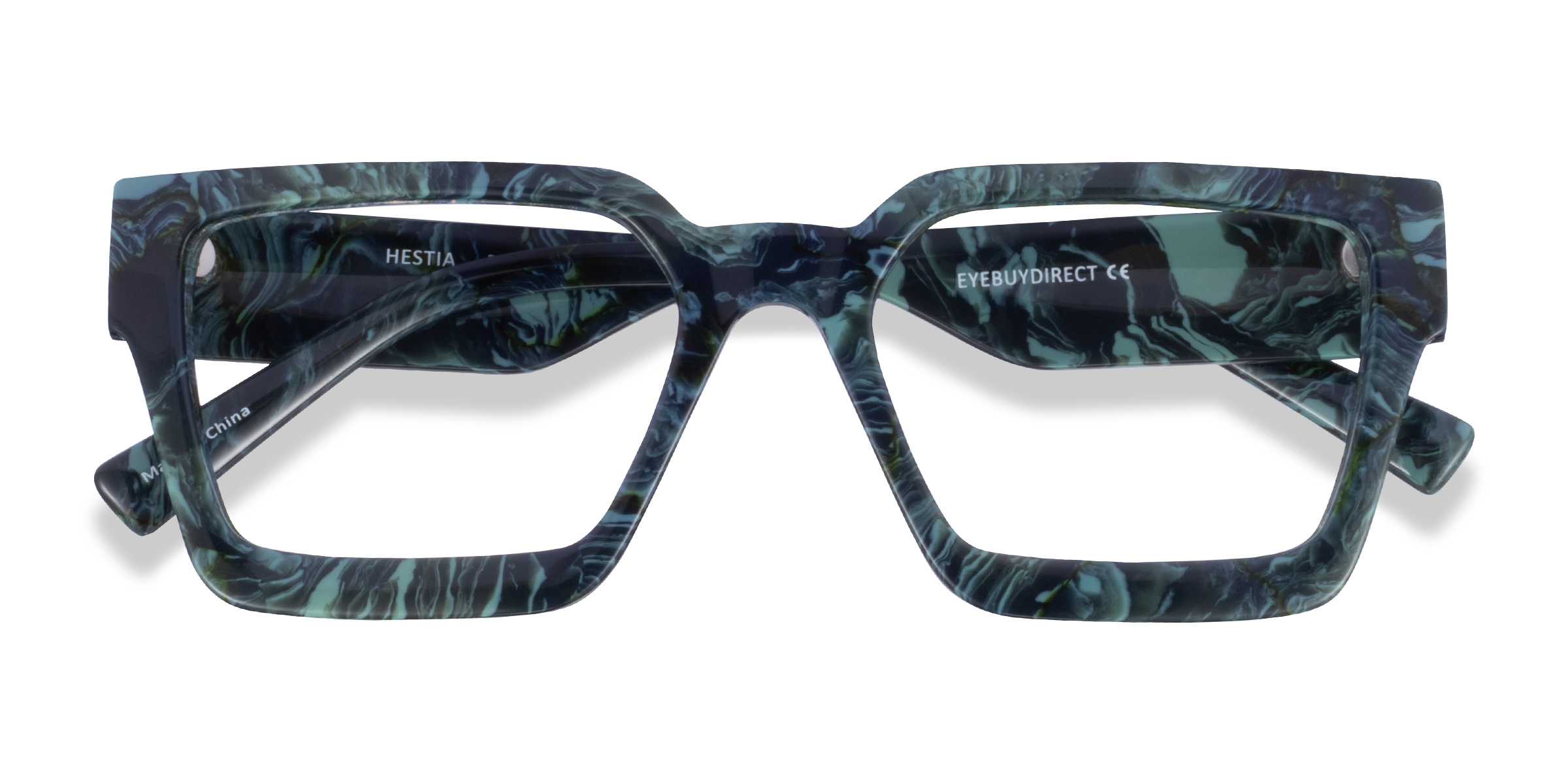 Green Floral Hestia -  Acetate Eyeglasses