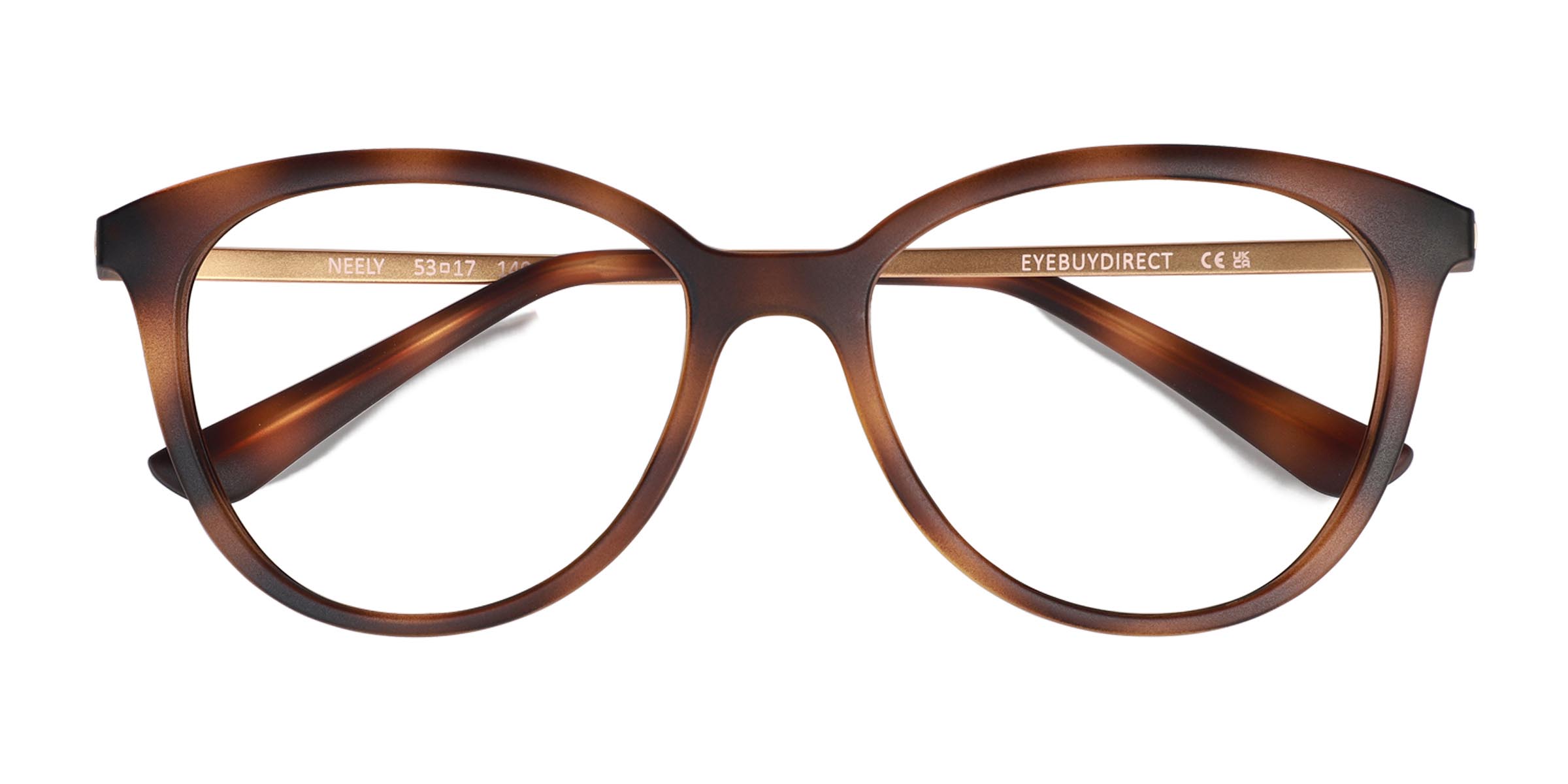 Matte Tortoise Neely -  Plastic Eyeglasses