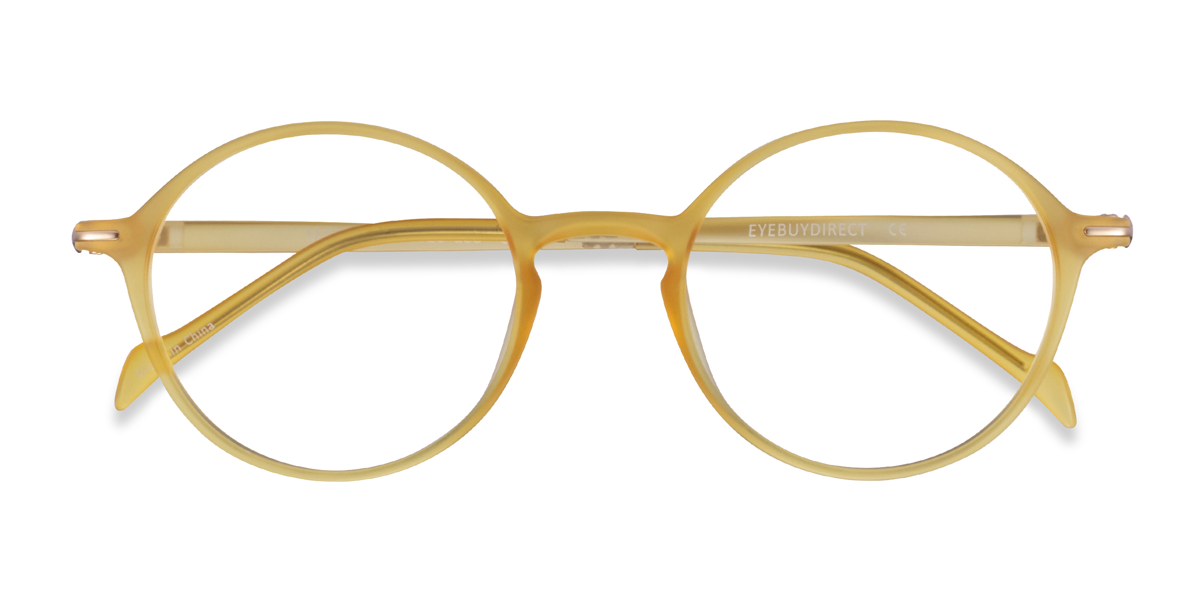 Clear Yellow Matcha -  Plastique Lunettes de vue