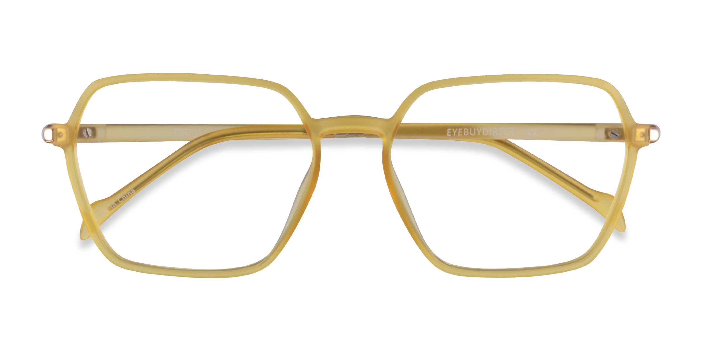 Clear Yellow Tatsu -  Plastique Lunettes de vue