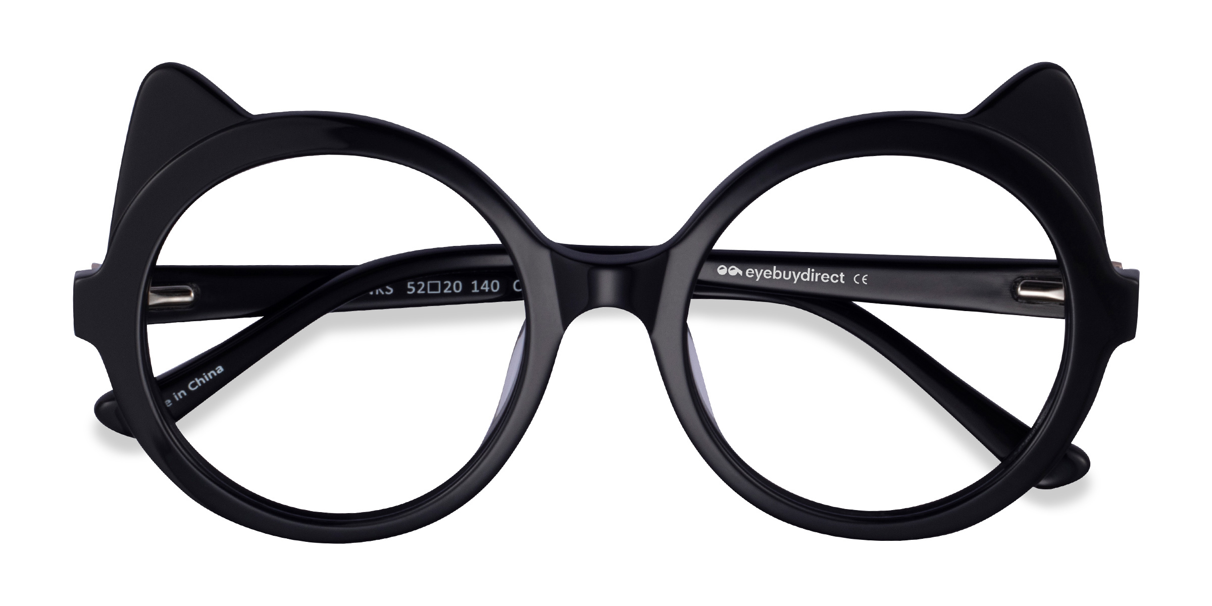 Black Gold Tonks -  Acetate Eyeglasses