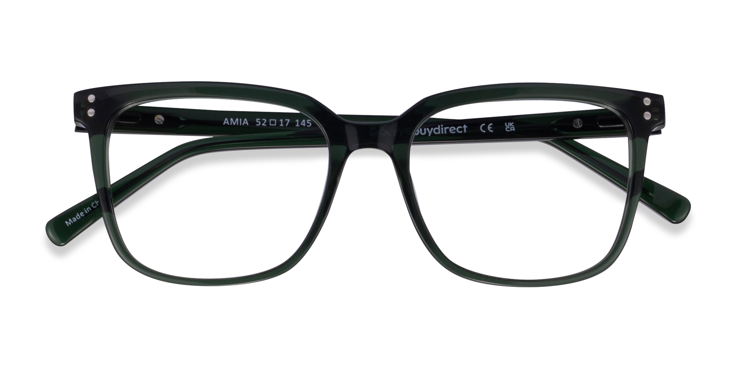 Crystal Green Amia -  Acétate Lunettes de vue