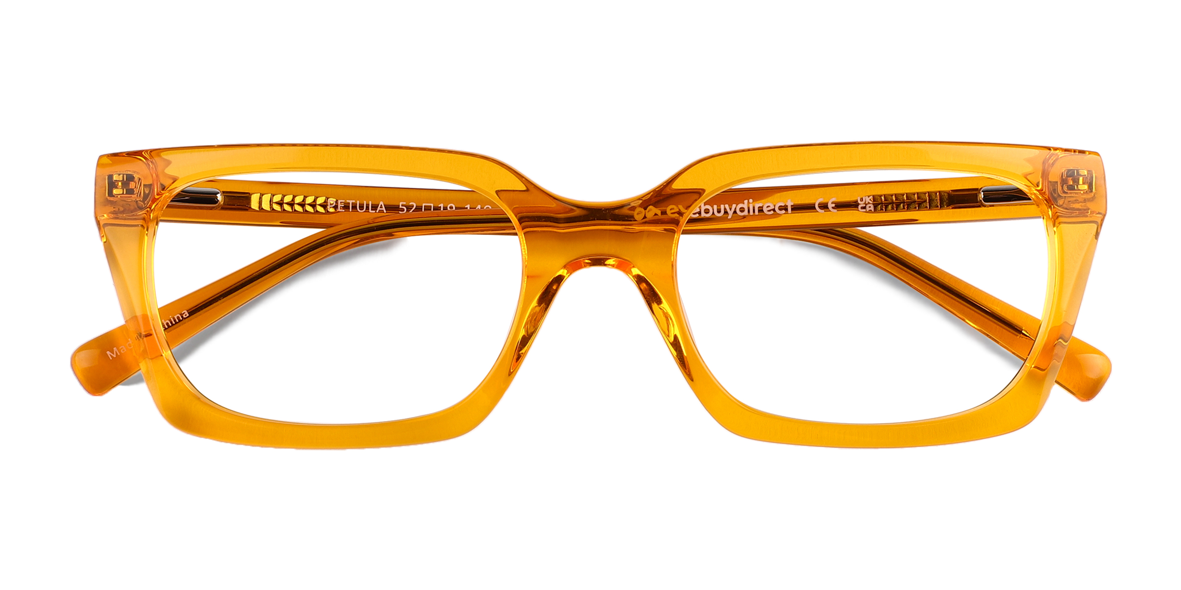 Crystal Orange Petula -  Acétate Lunettes de vue