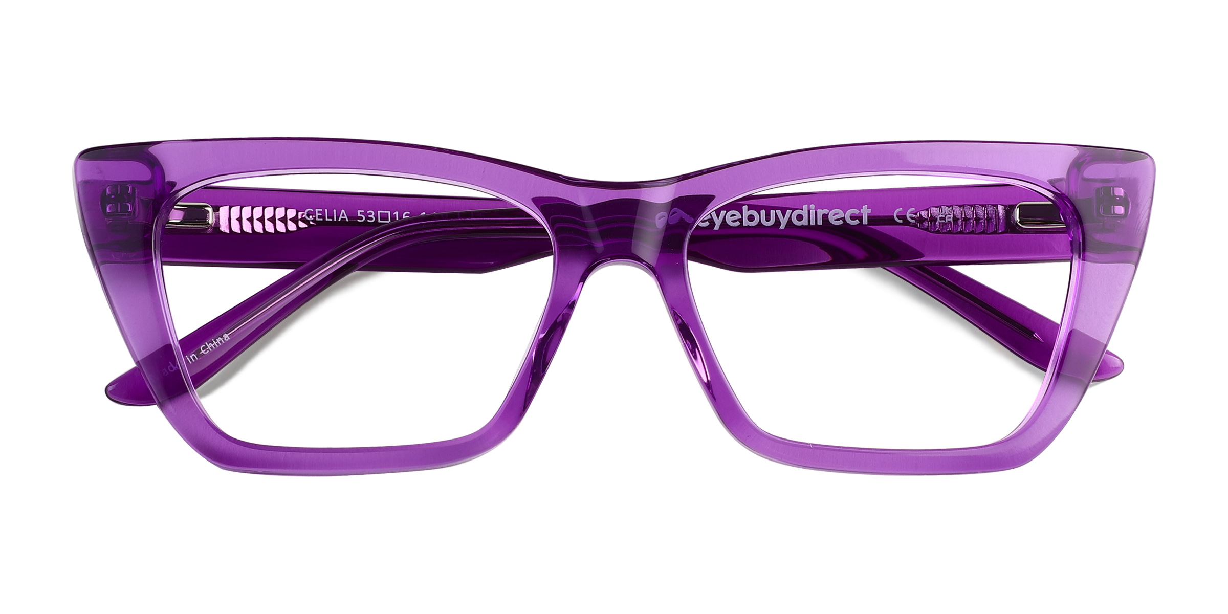 Crystal Purple Celia -  Acétate Lunettes de vue