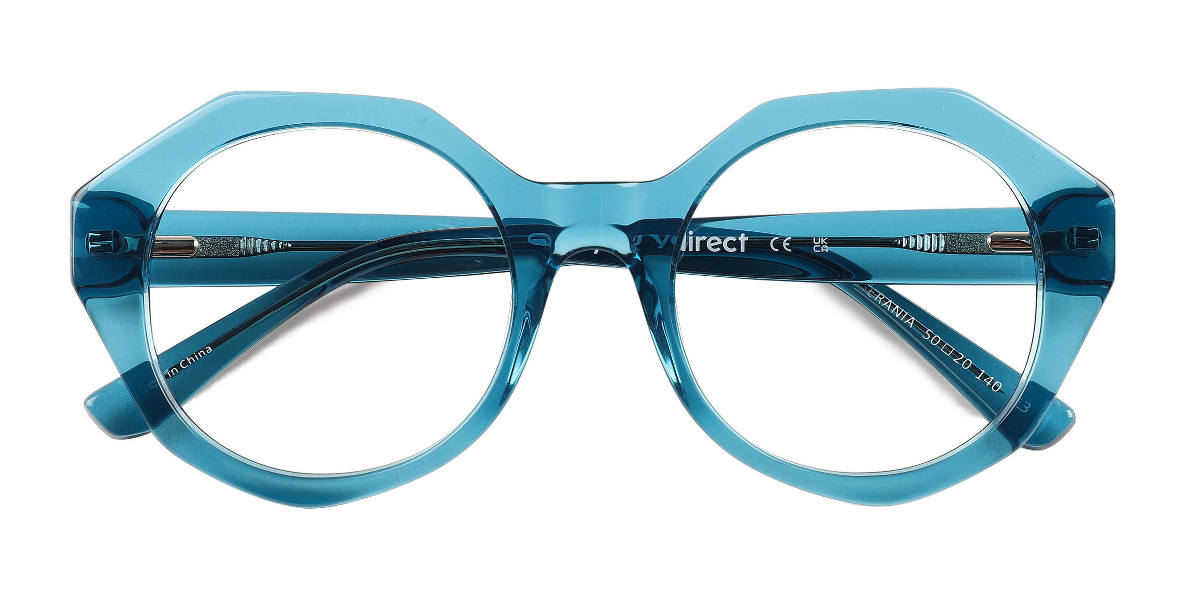 Crsytal Blue Gerania -  Acétate Lunettes de vue