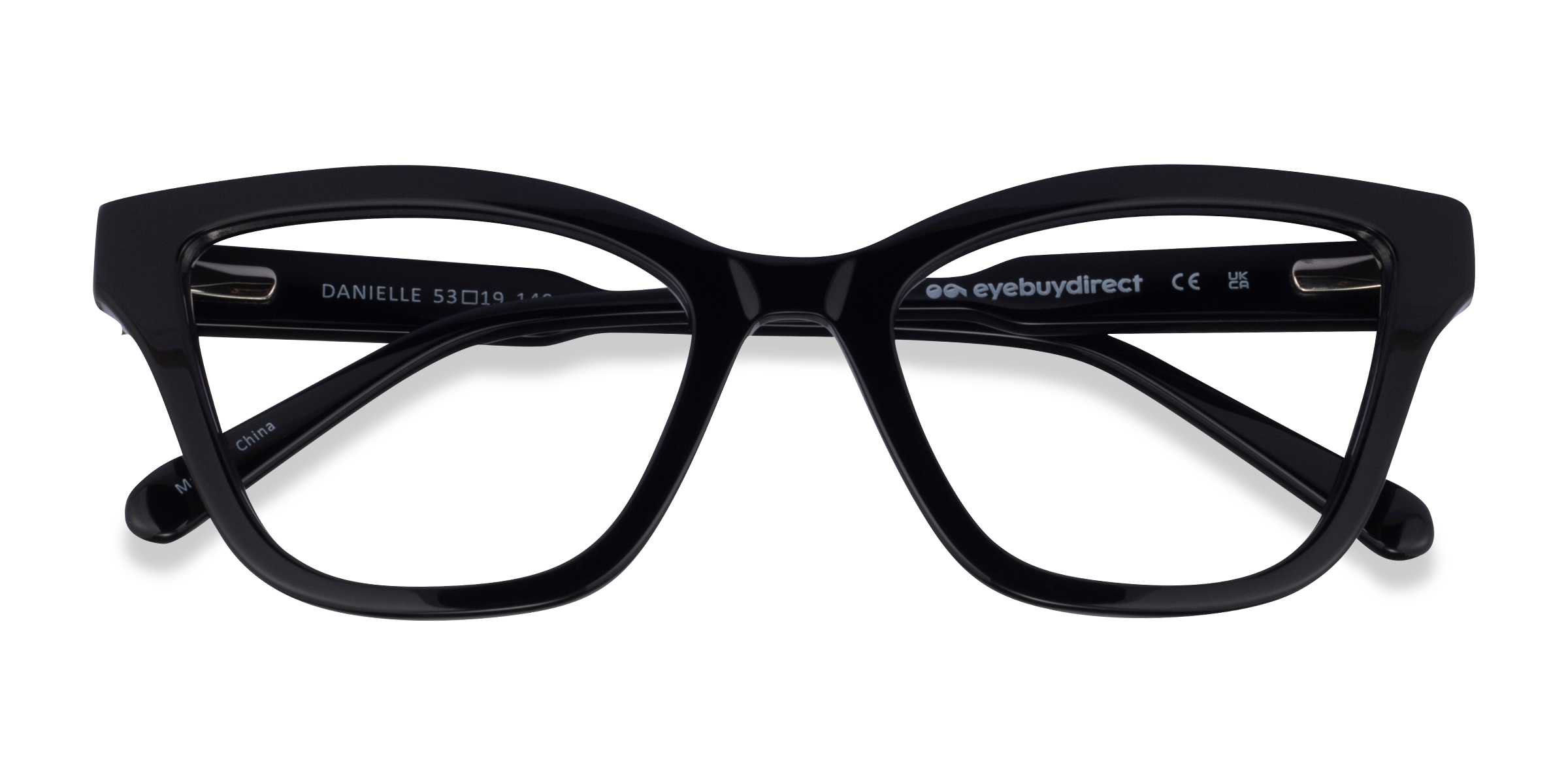 Black Danielle -  Acetate Eyeglasses