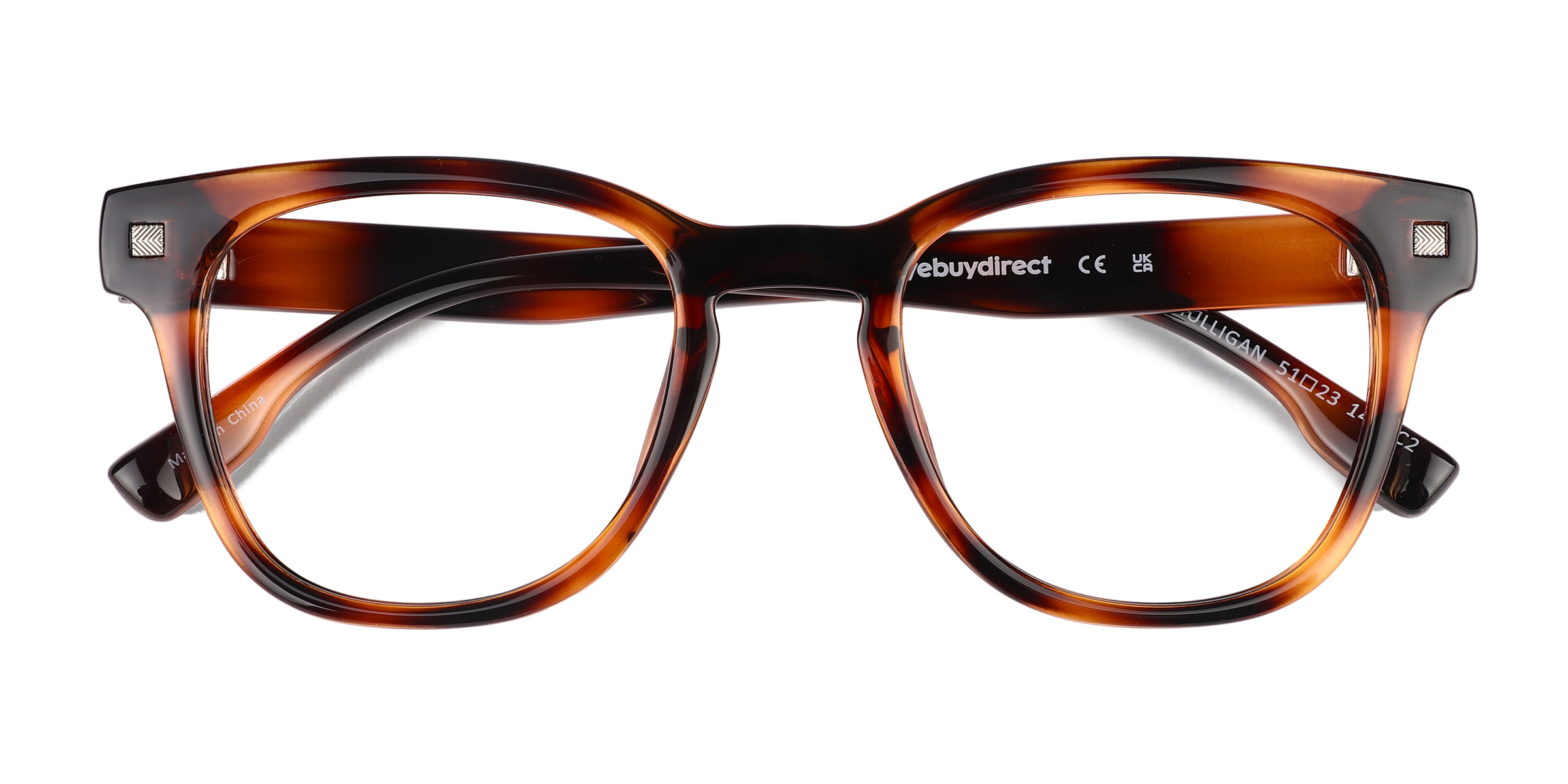 Tortoise Mulligan -  Plastic Eyeglasses