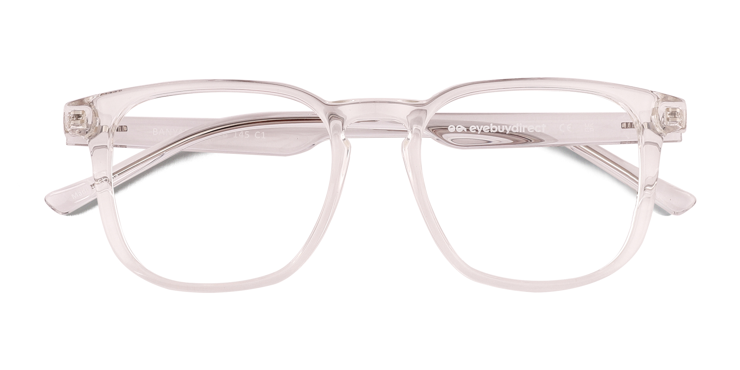 Shiny Clear Banyan -  Eco-friendly Eyeglasses