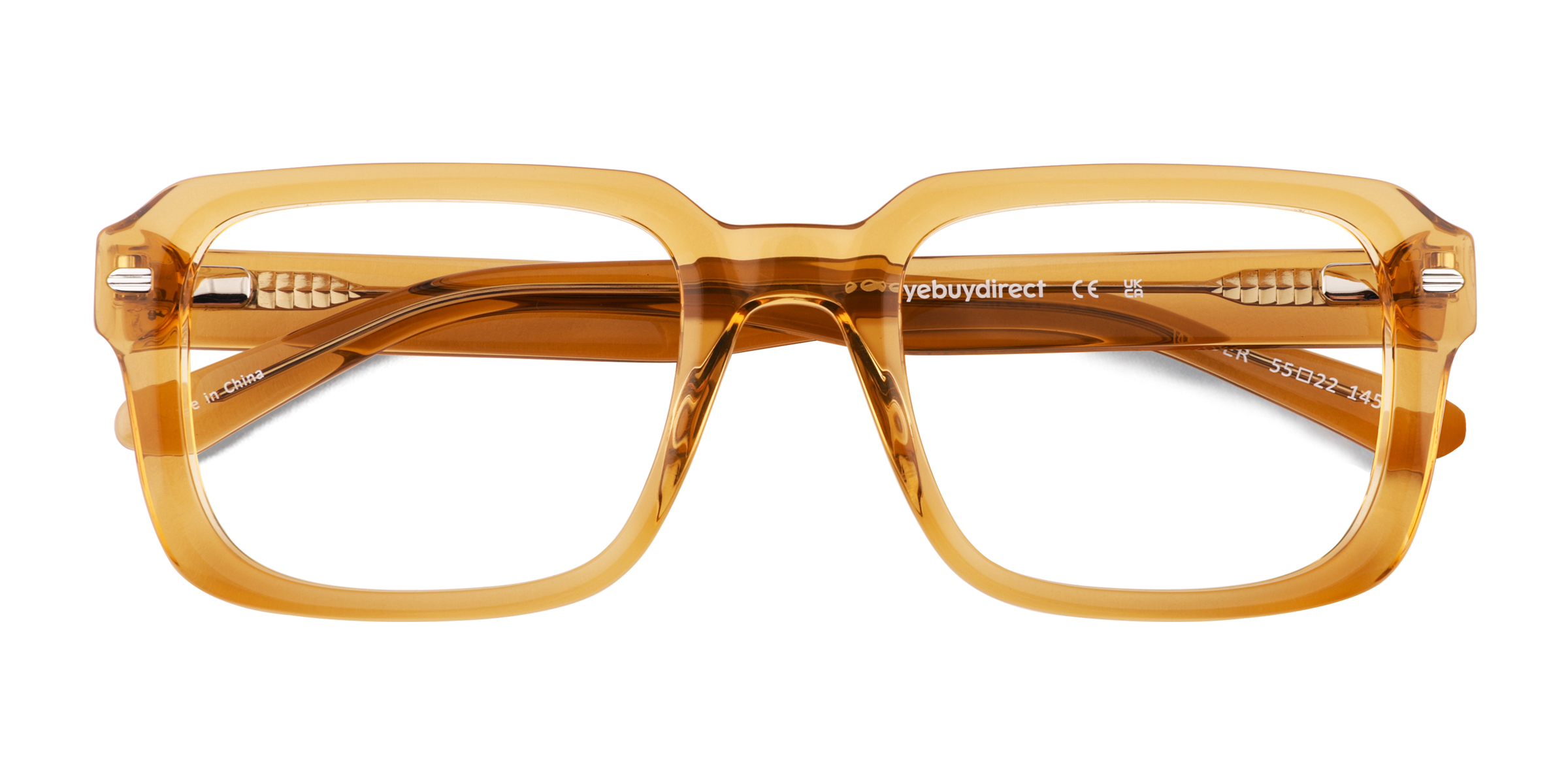 Crystal Light Brown Wilder -  Acetate Eyeglasses