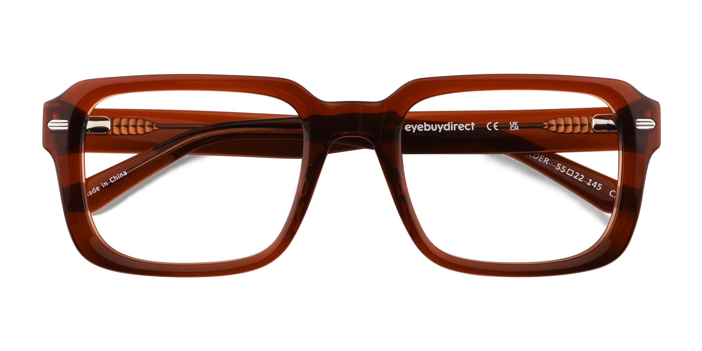 Crystal Dark Brown Wilder -  Acétate Lunettes de vue
