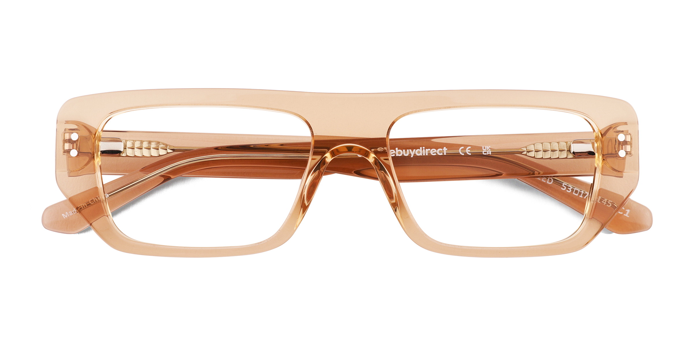 Crystal Brown Reed -  Acetate Eyeglasses