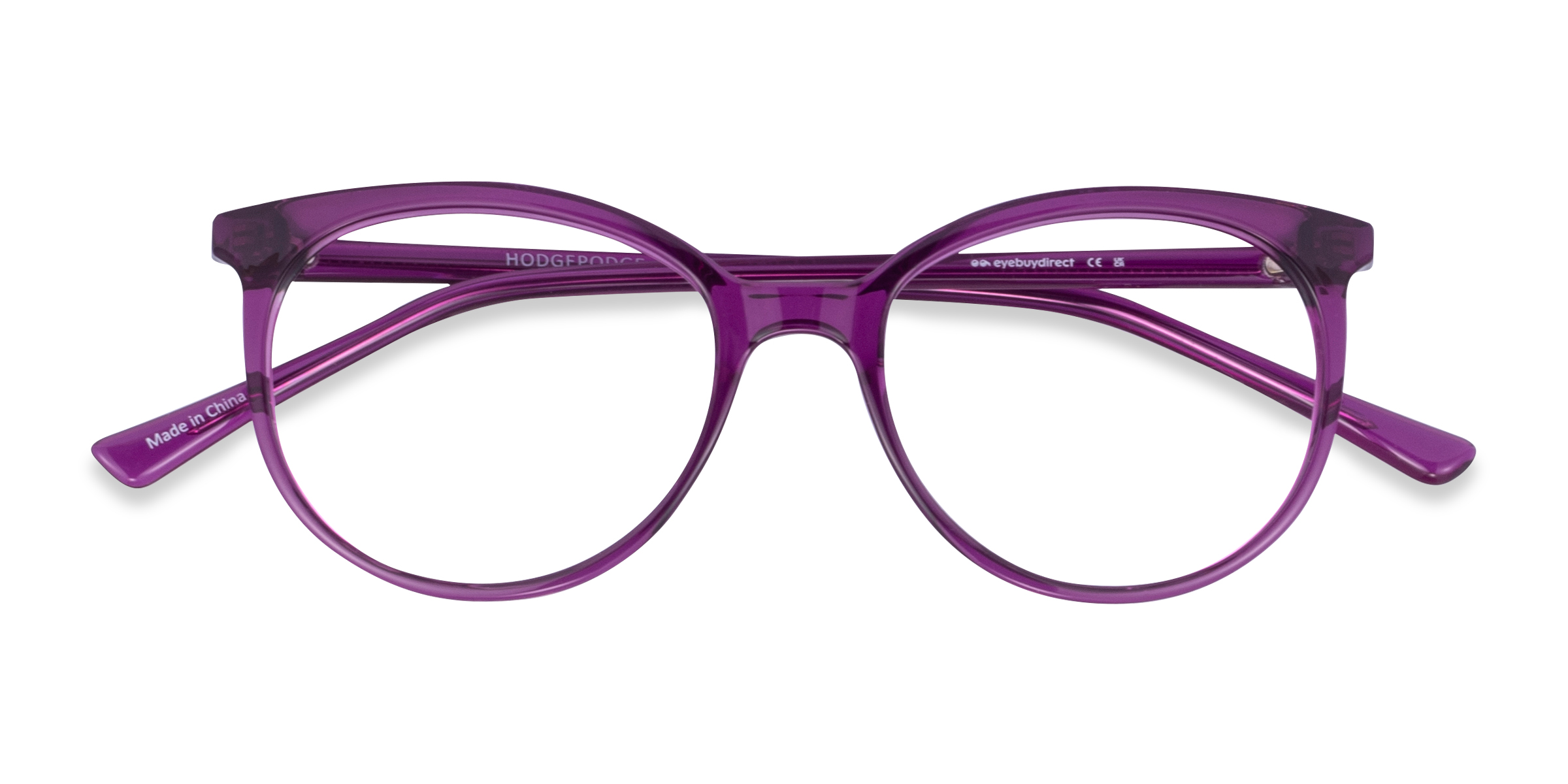 Violet Hodgepodge -  Plastique Lunettes de vue