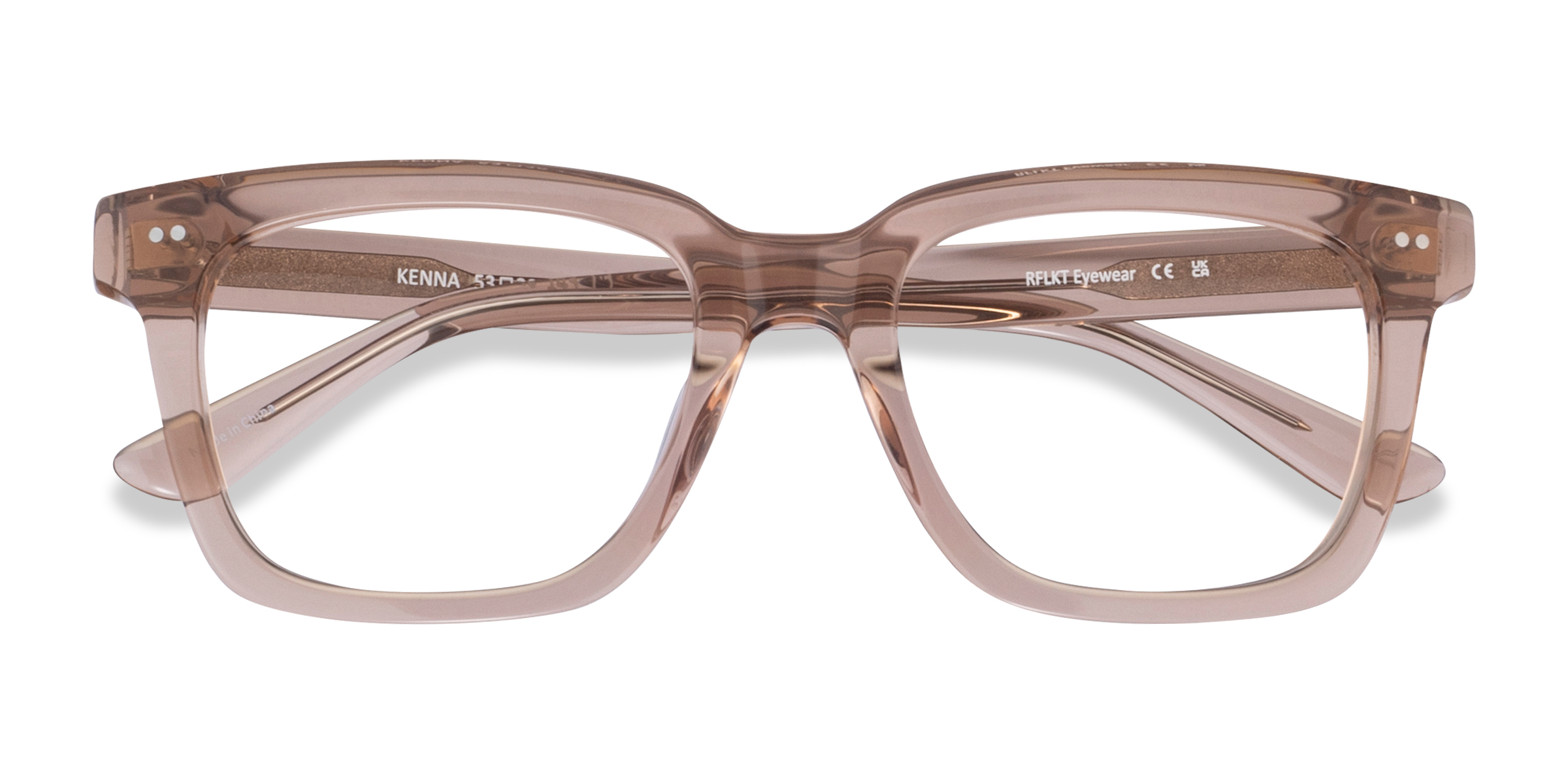 Crystal Brown Kenna -  Acetate Eyeglasses