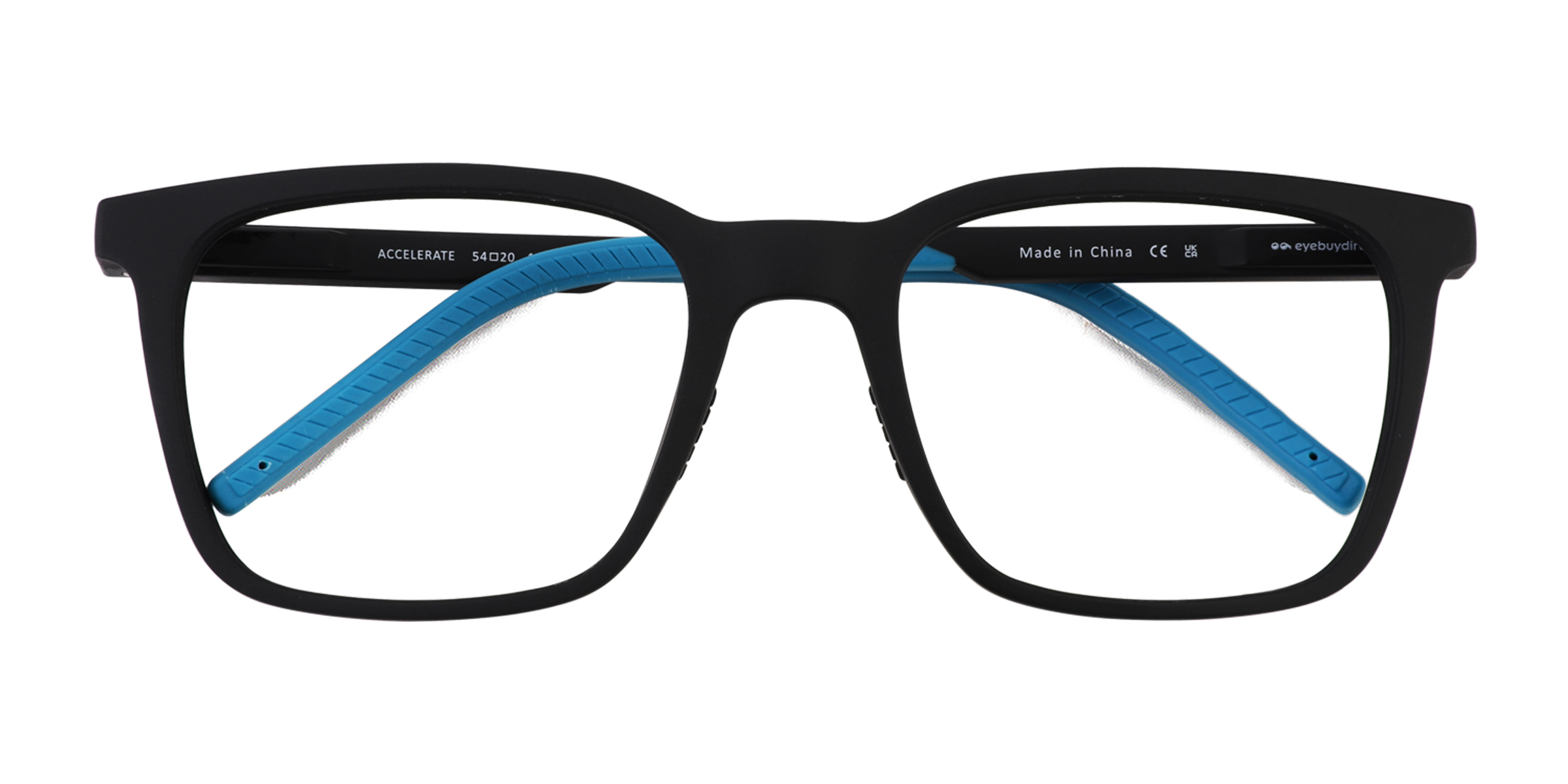 Matte Black Accelerate -  Plastique Lunettes de vue