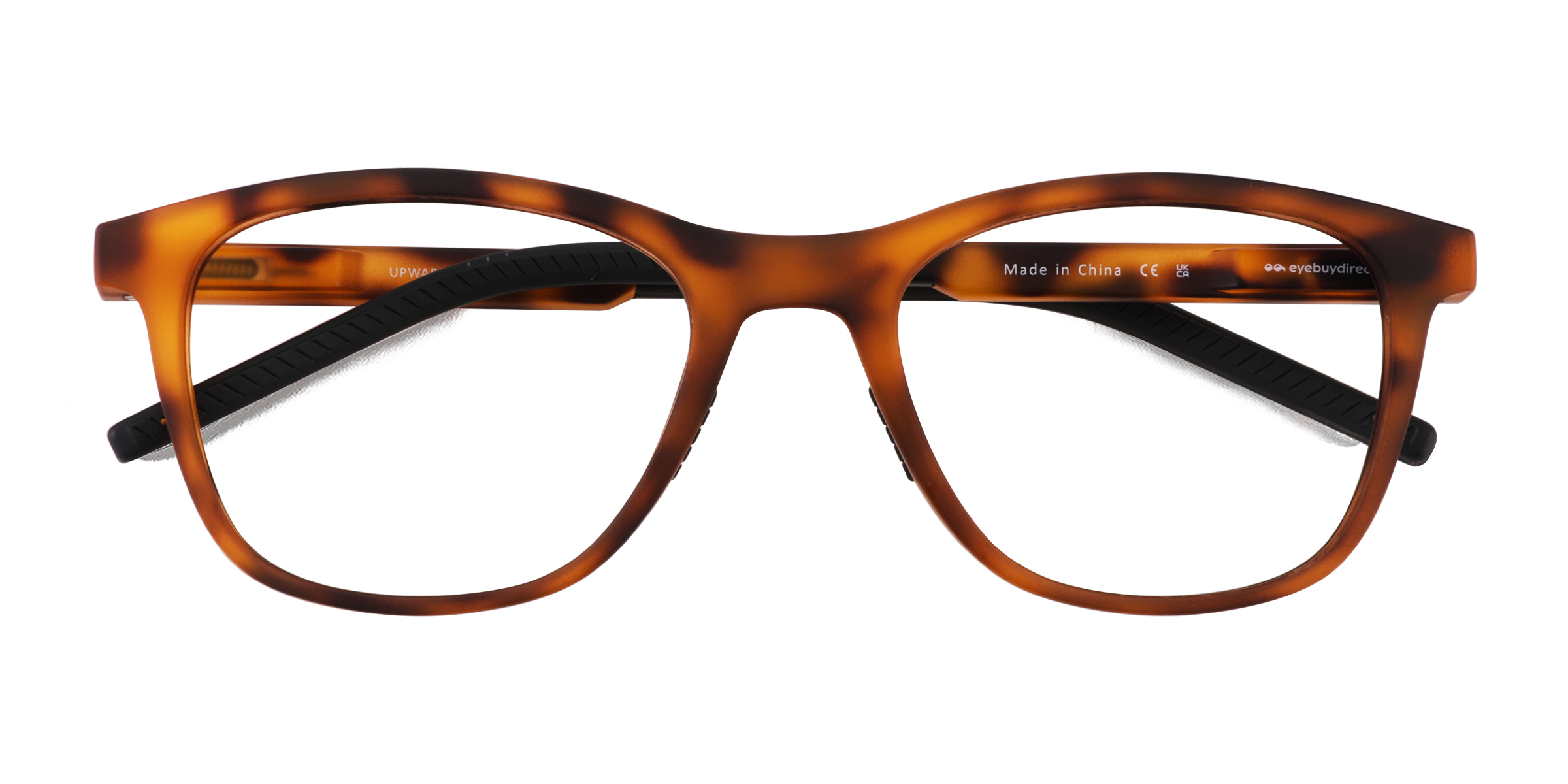 Matte Tortoise Upward -  Plastic Eyeglasses