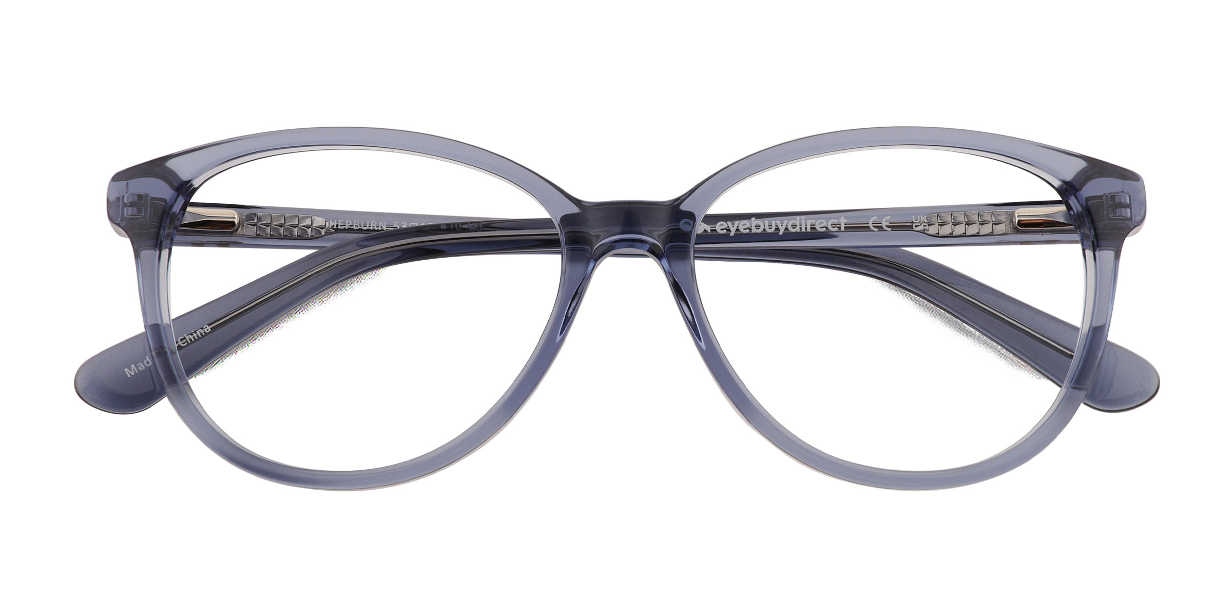 Clear Blue Hepburn - Acétate Lunettes de vue