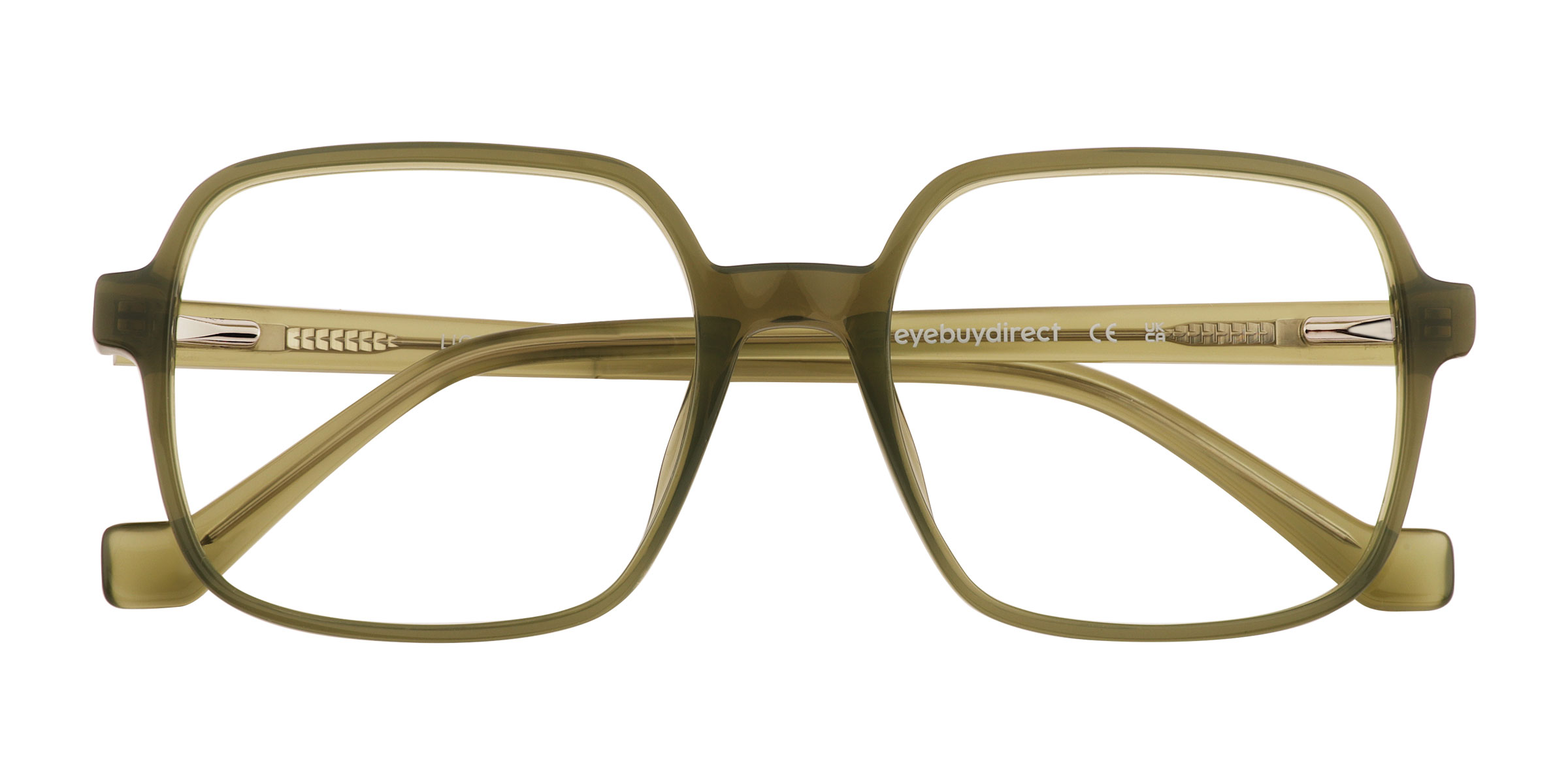 Clear Green  Lior -  Plastic Eyeglasses