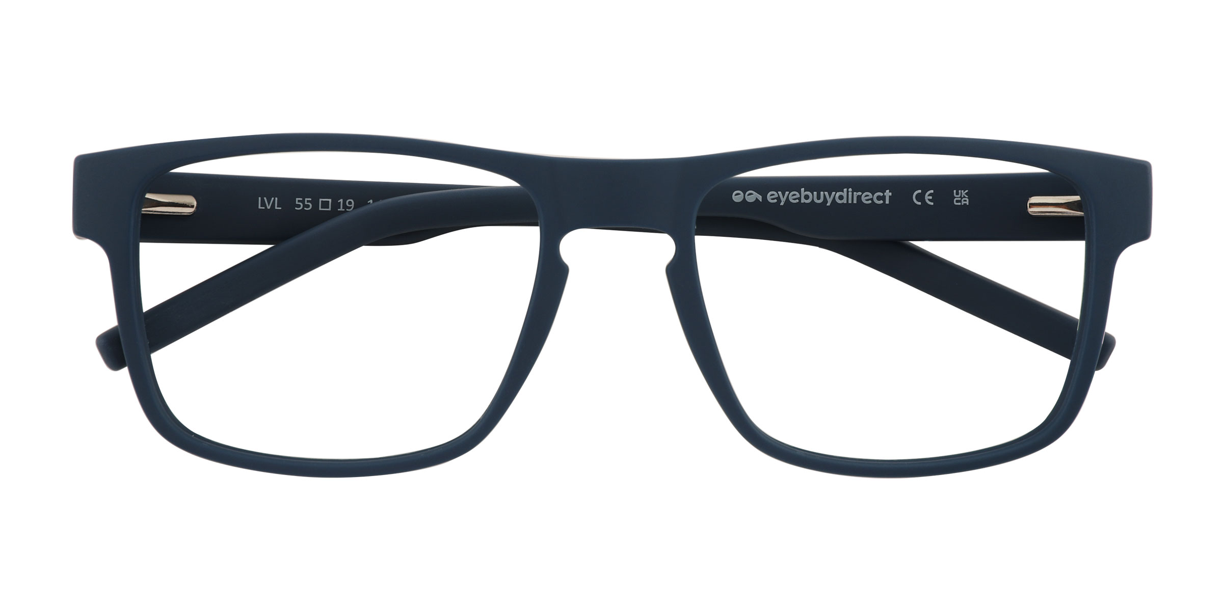Matte Navy Lvl -  Plastic Eyeglasses