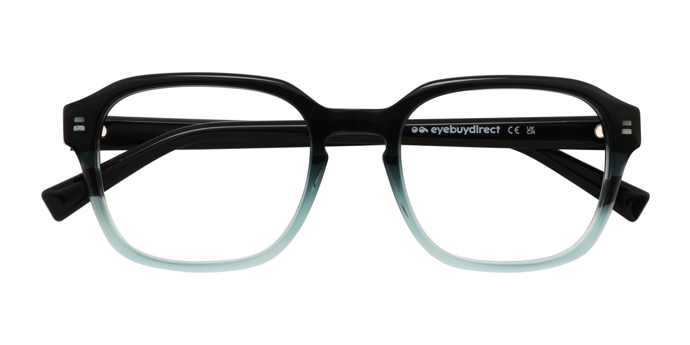 Black Green Breaker -  Acetate Eyeglasses