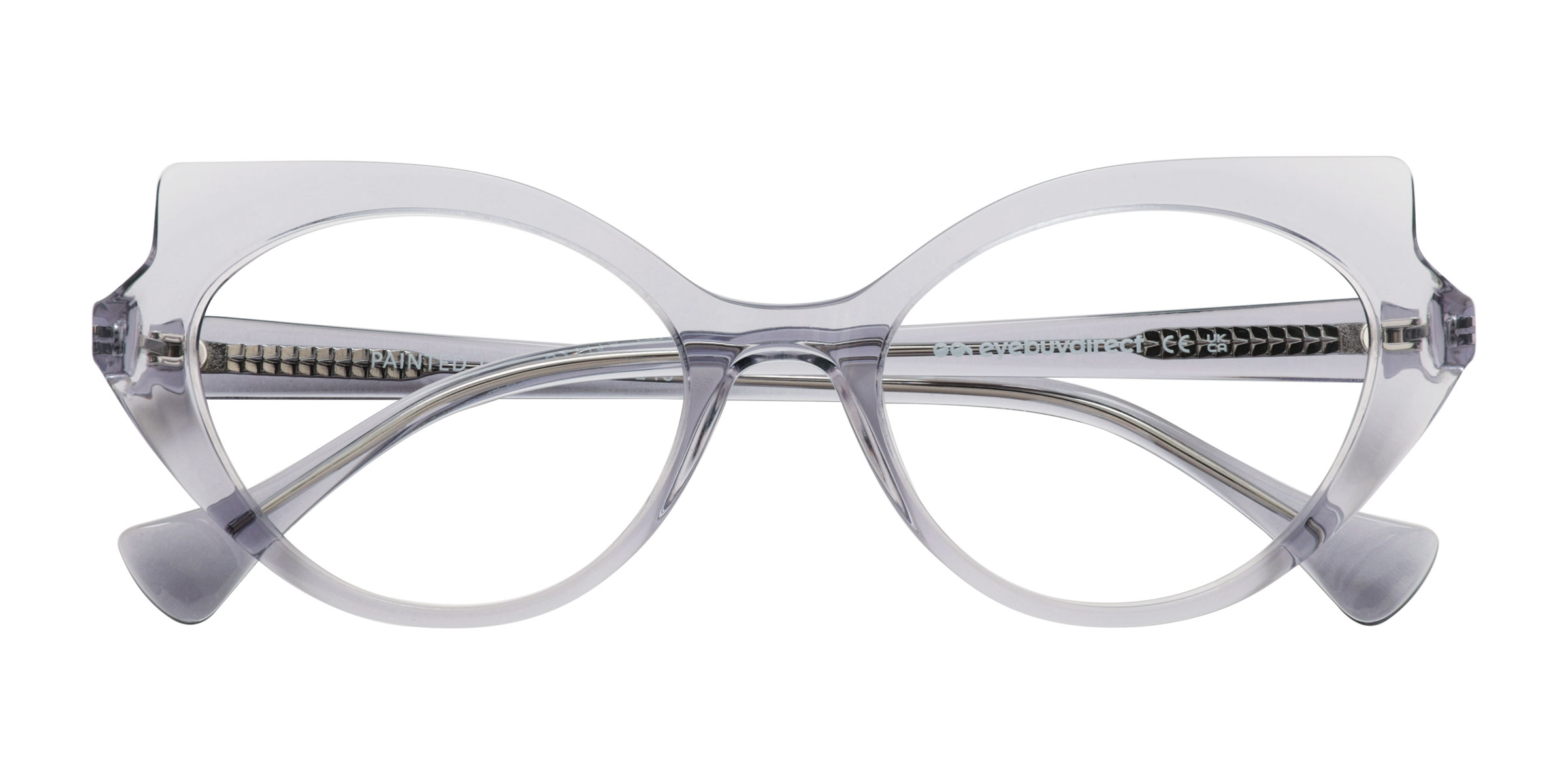 Gray Painted Lady -  Acetate Eyeglasses