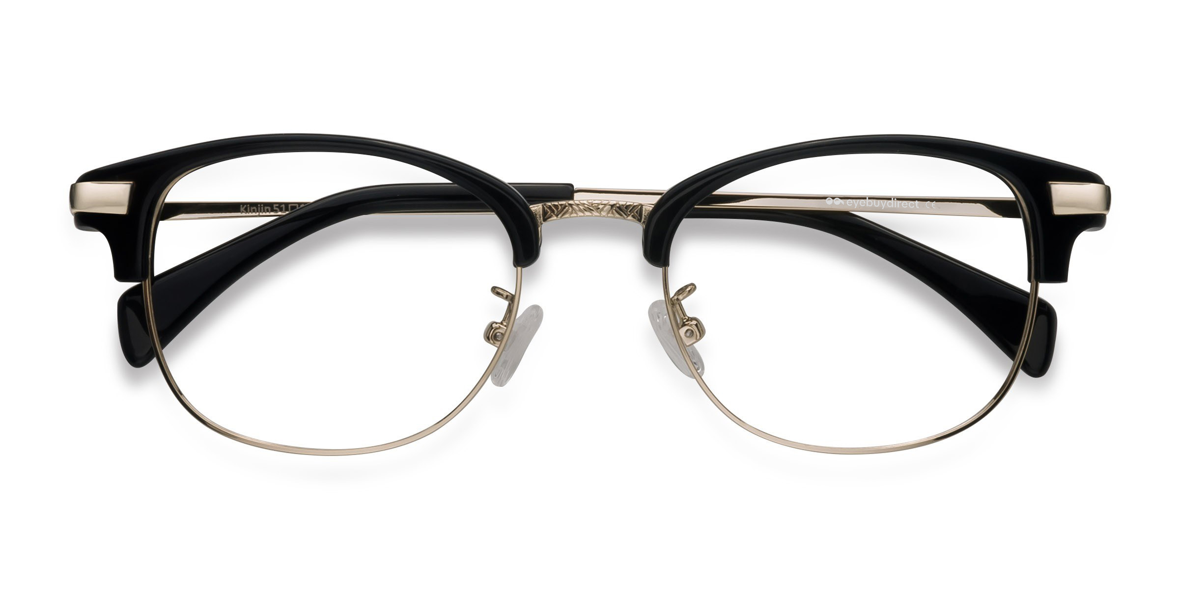Noir Kinjin -  Acetate-metal Lunettes de vue