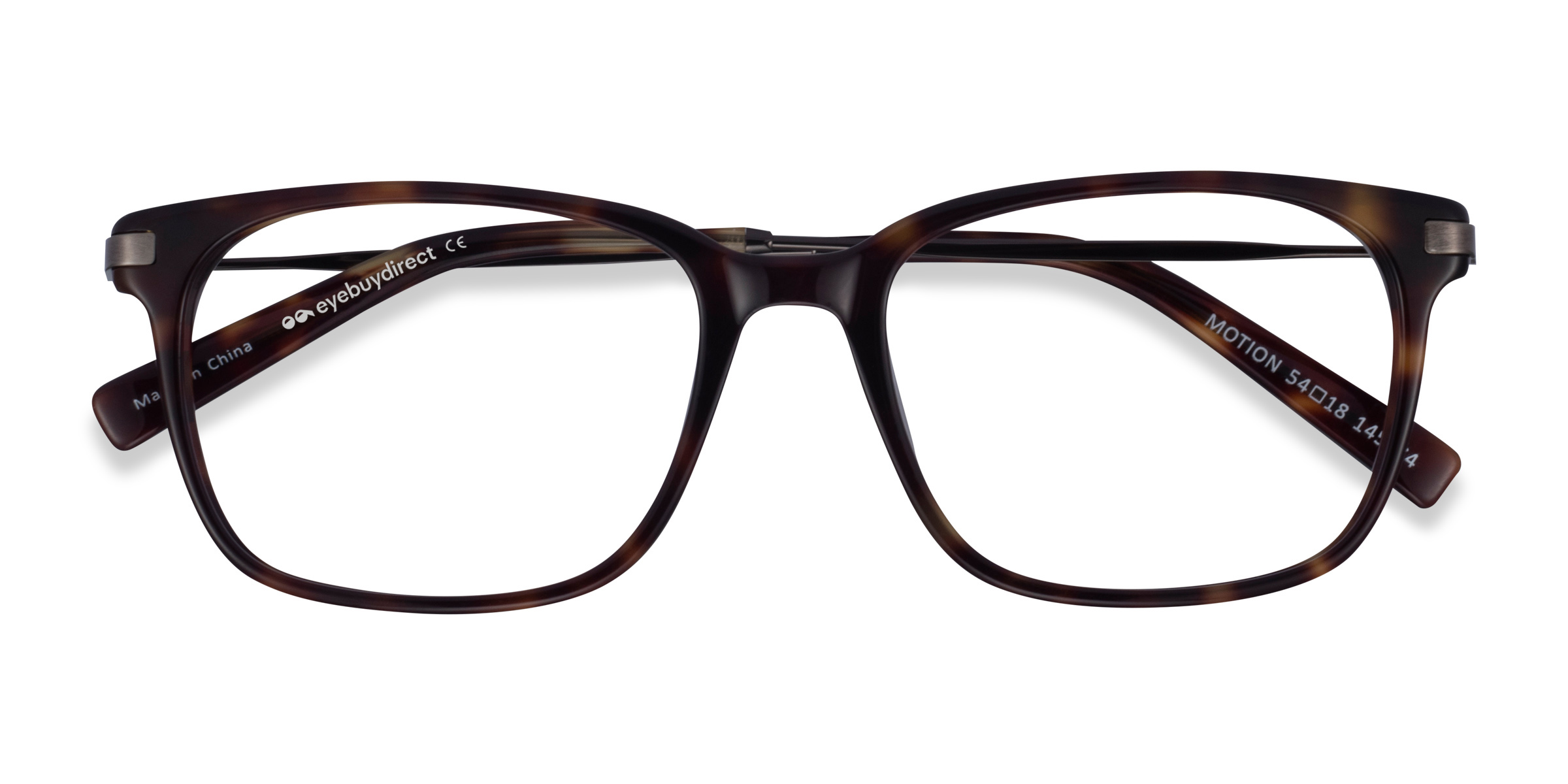 Tortoise Motion -  Acetate-metal Eyeglasses