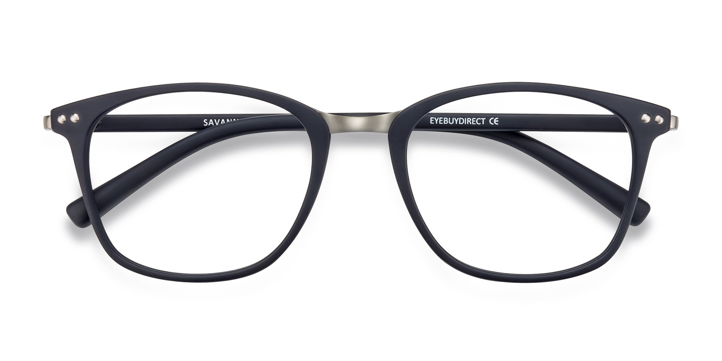 Matte Navy Savannah - Plastic-metal Lunettes de vue