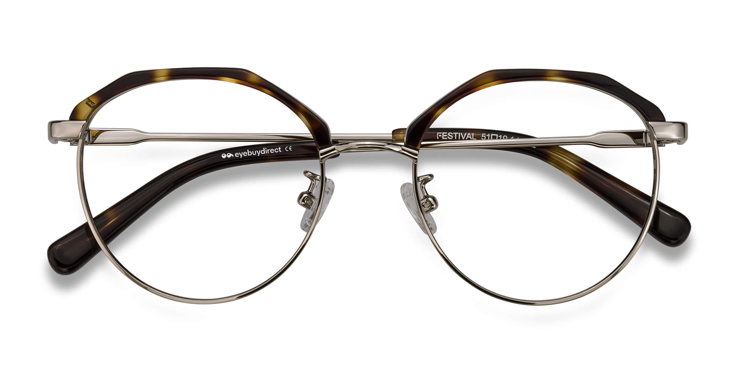 Tortoise Festival -  Acetate-metal Eyeglasses