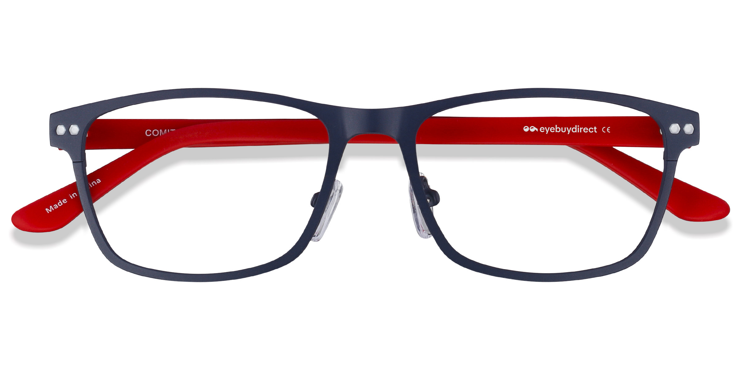 Navy Comity -  Acetate-metal Eyeglasses