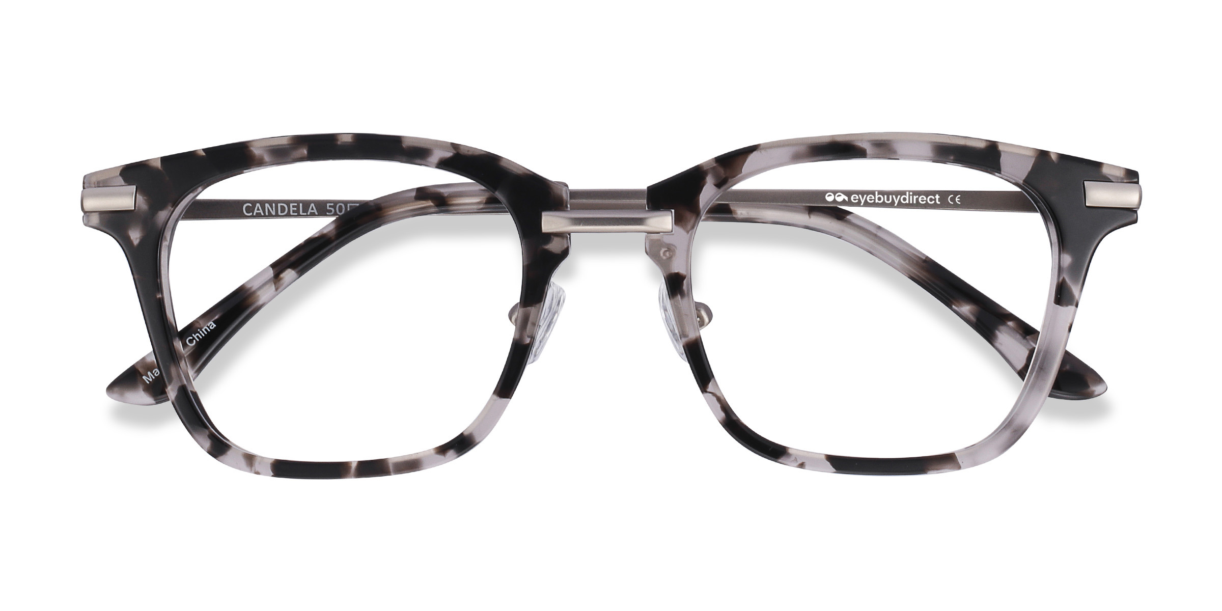 Gray Floral Candela -  Acetate-metal Lunettes de vue
