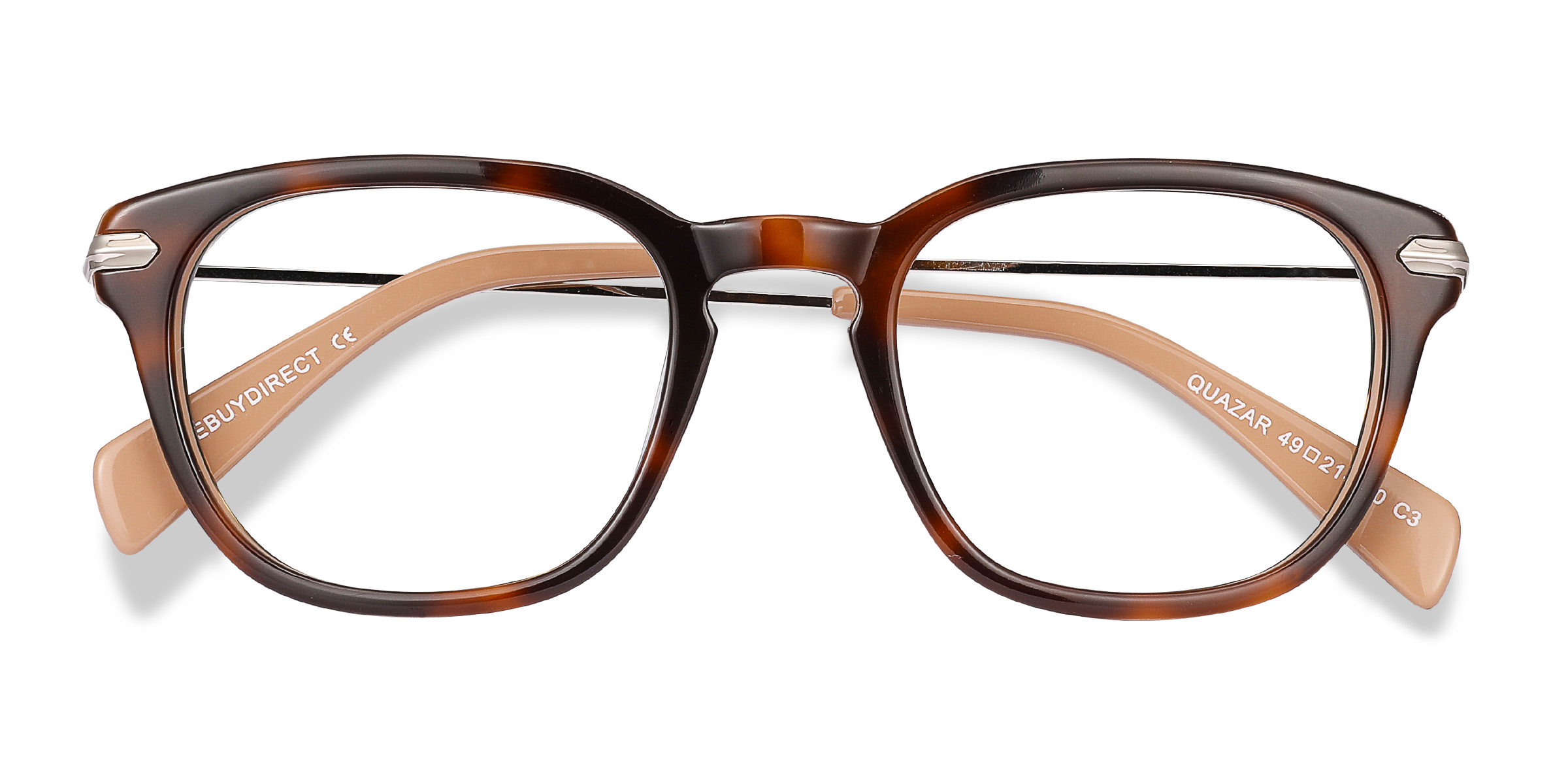 Tortoise Quazar -  Acetate Eyeglasses
