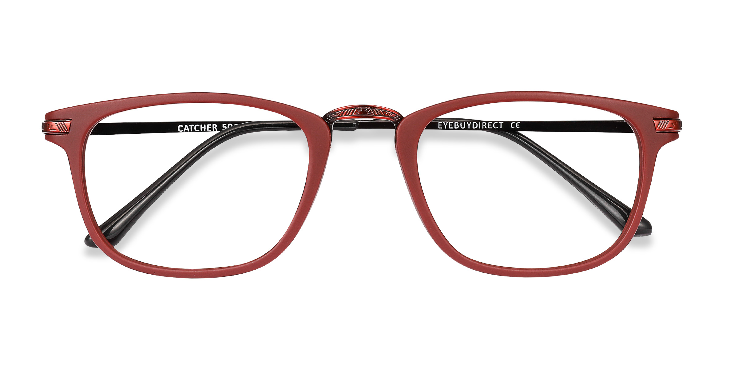 Burgundy Catcher - Plastique Lunettes de vue