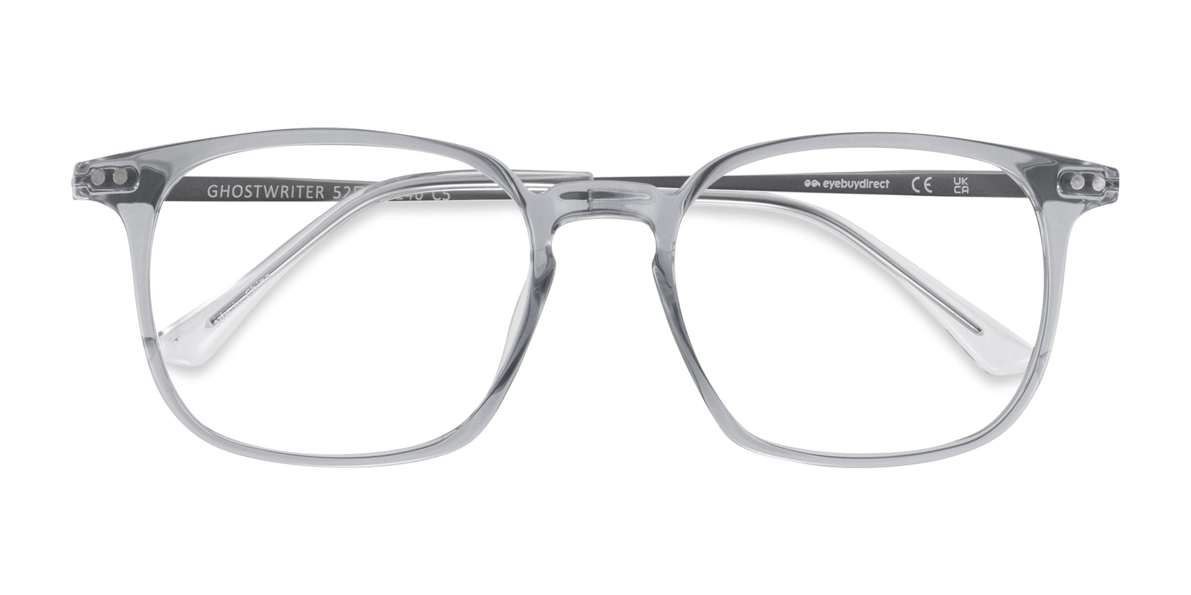 Clear Blue Ghostwriter -  Plastic-metal Lunettes de vue