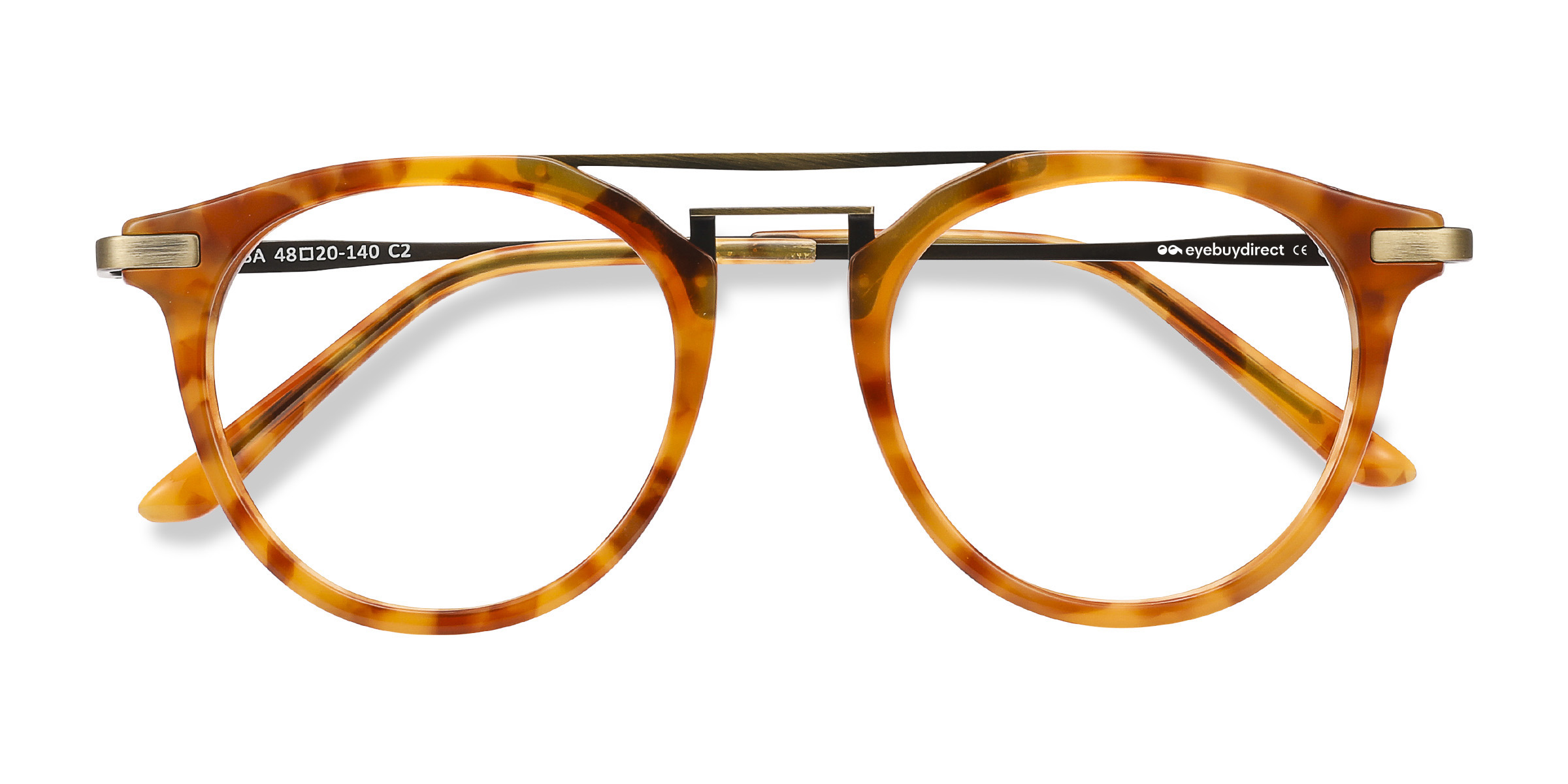 Light Tortoise Alba -  Acetate-metal Lunettes de vue