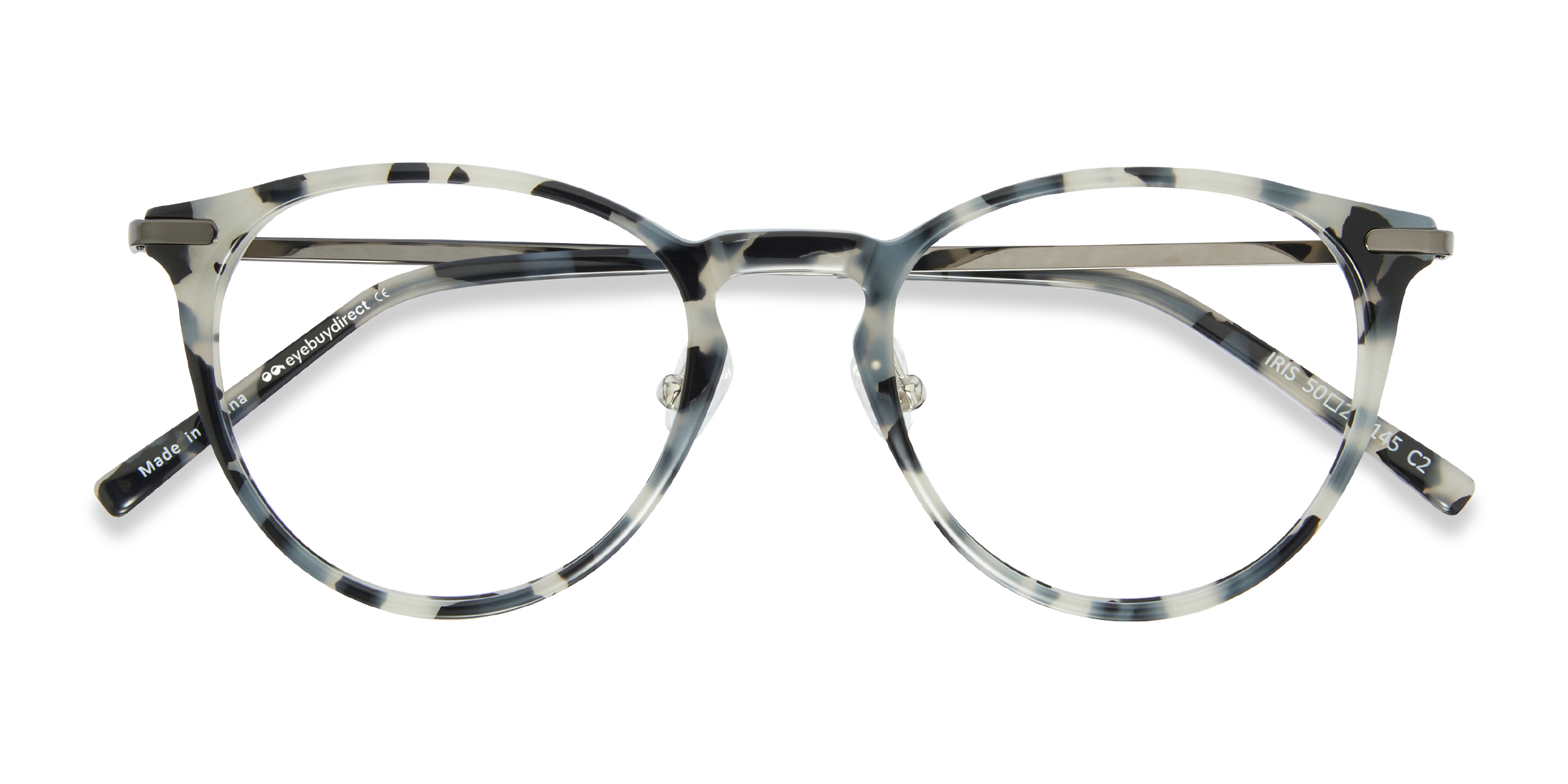 Ivory Tortoise Iris -  Acetate-metal Eyeglasses