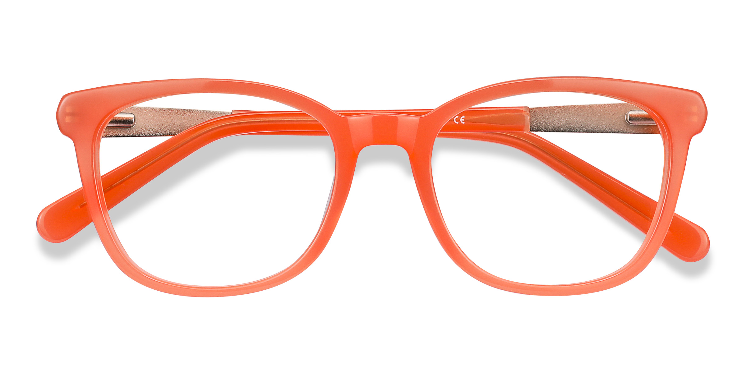 Orange Kat -  Acetate-metal Lunettes de vue
