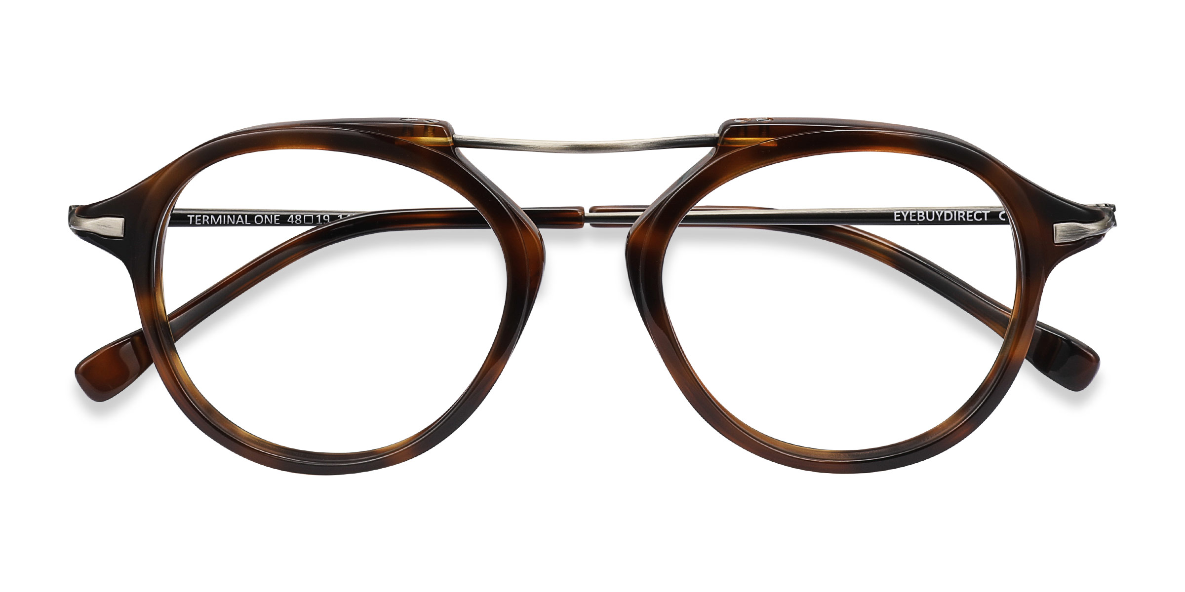 Tortoise Bronze Terminal One - Acetate-metal Lunettes de vue