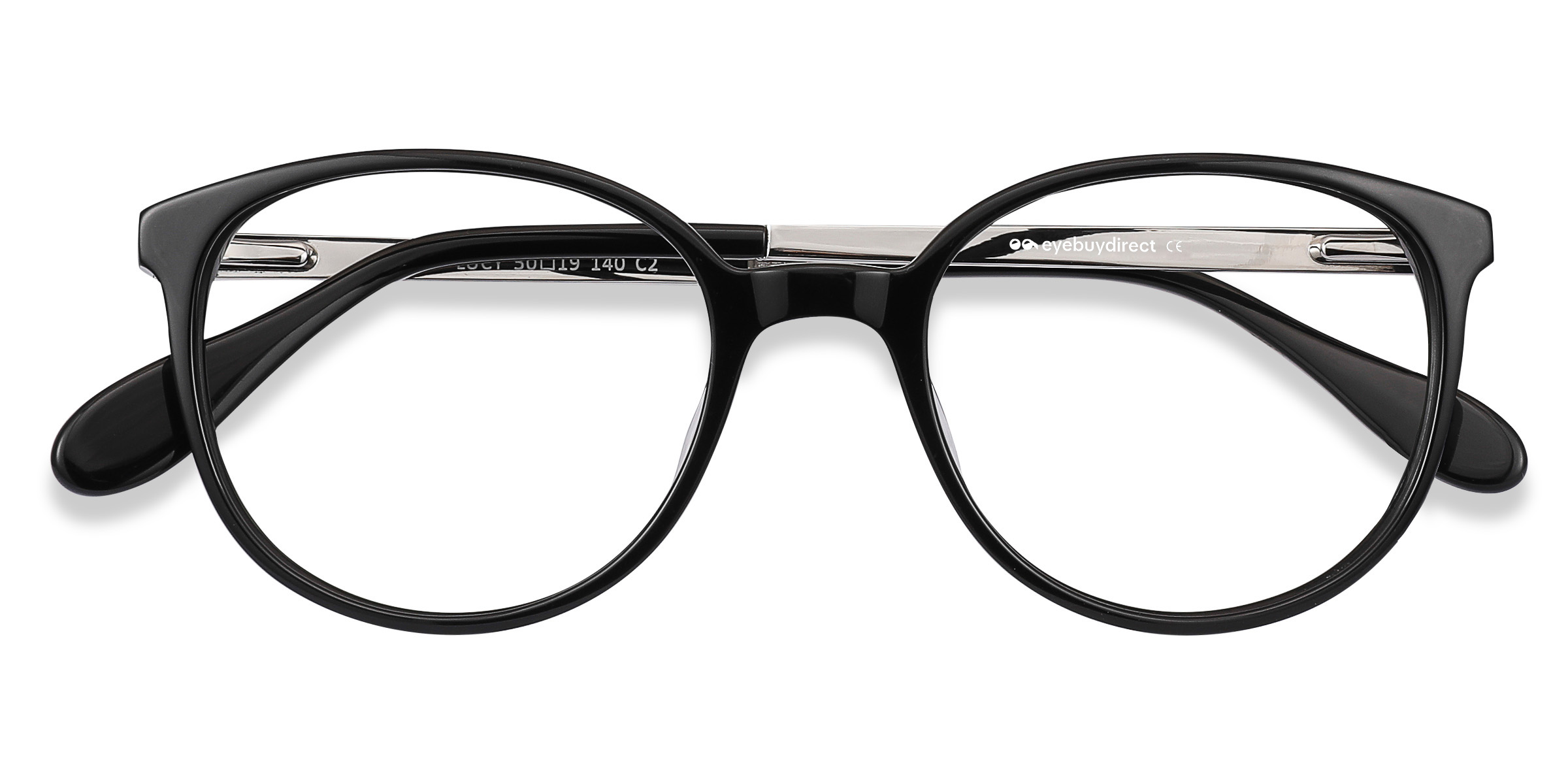 Black Lucy -  Acetate-metal Eyeglasses