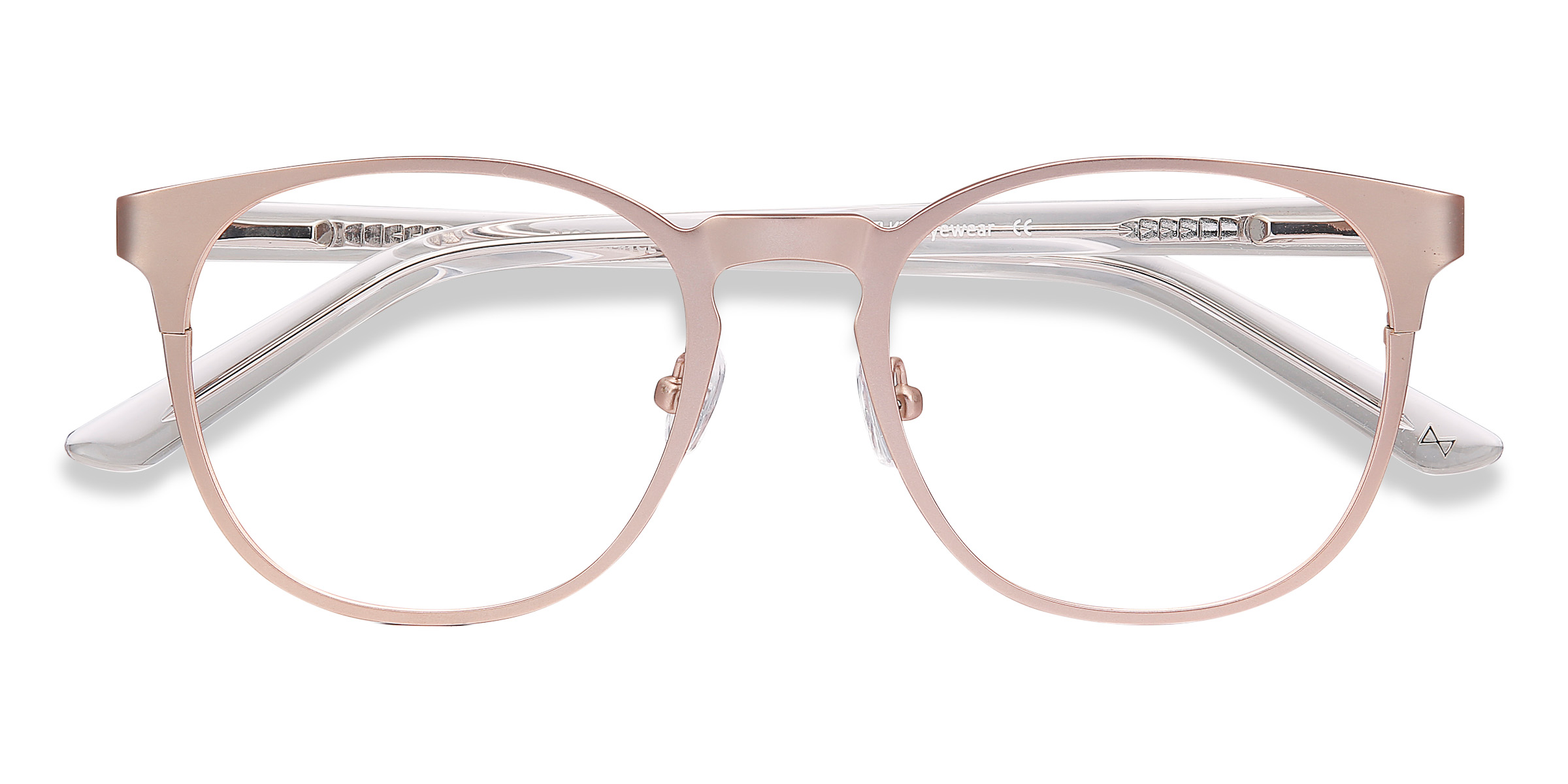 Rose Gold Resonance -  Acetate-metal Eyeglasses