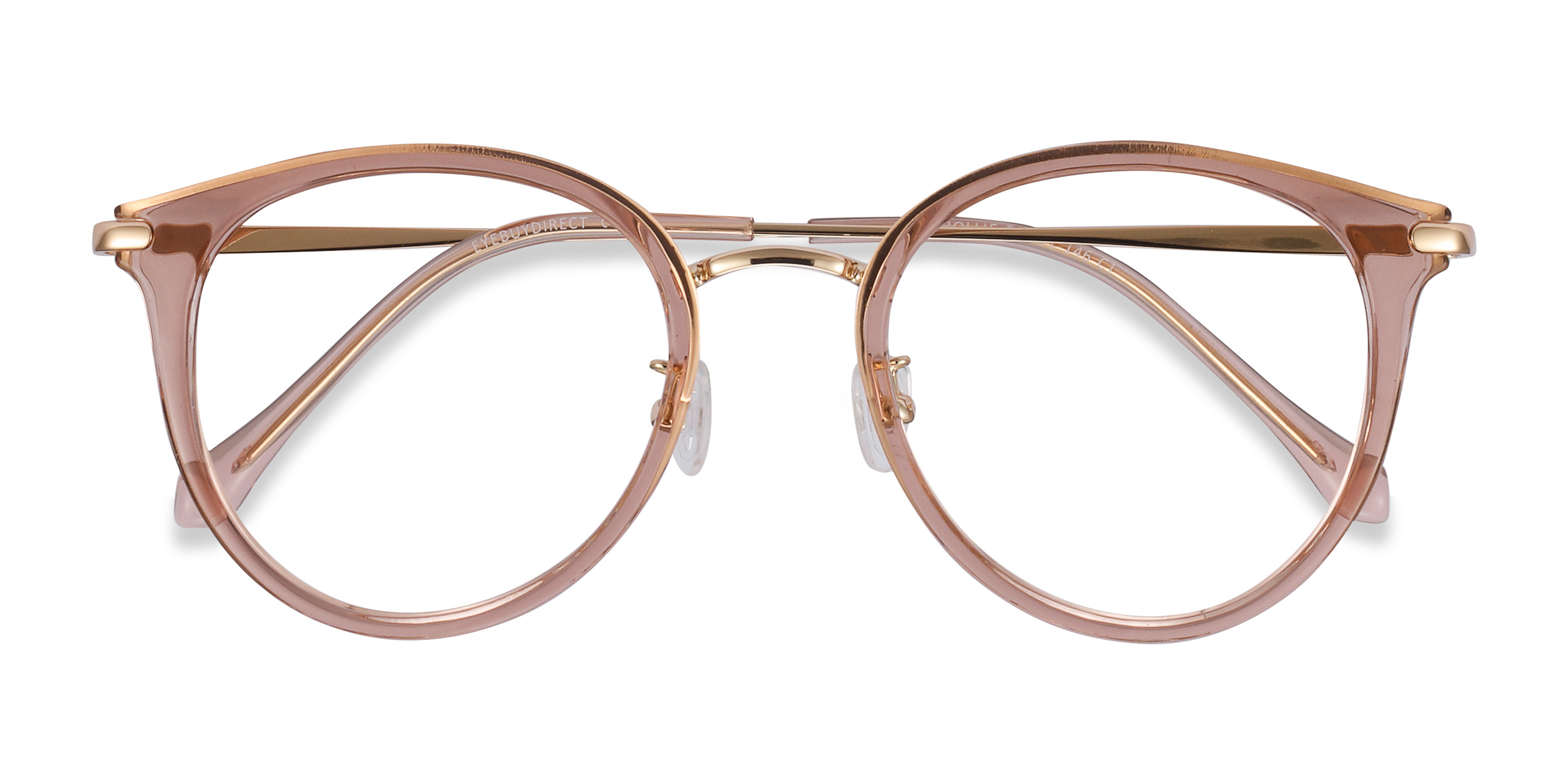 Pink Hollie -  Plastic-metal Eyeglasses