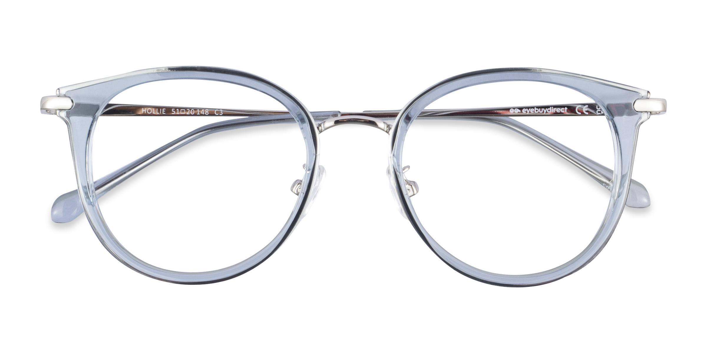 Bleu Hollie -  Plastic-metal Lunettes de vue