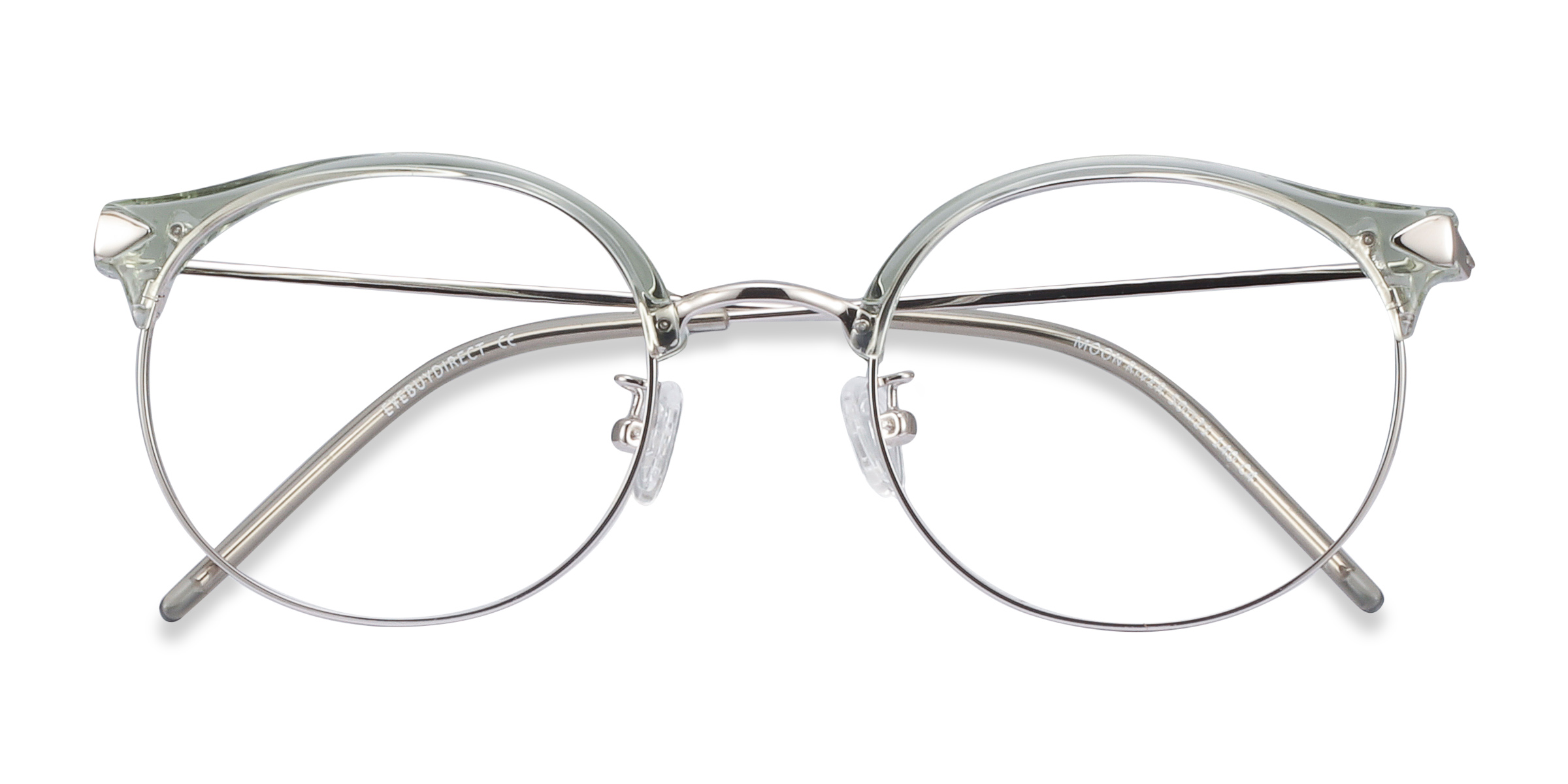 Clear Green Moon River -  Plastic-metal Lunettes de vue