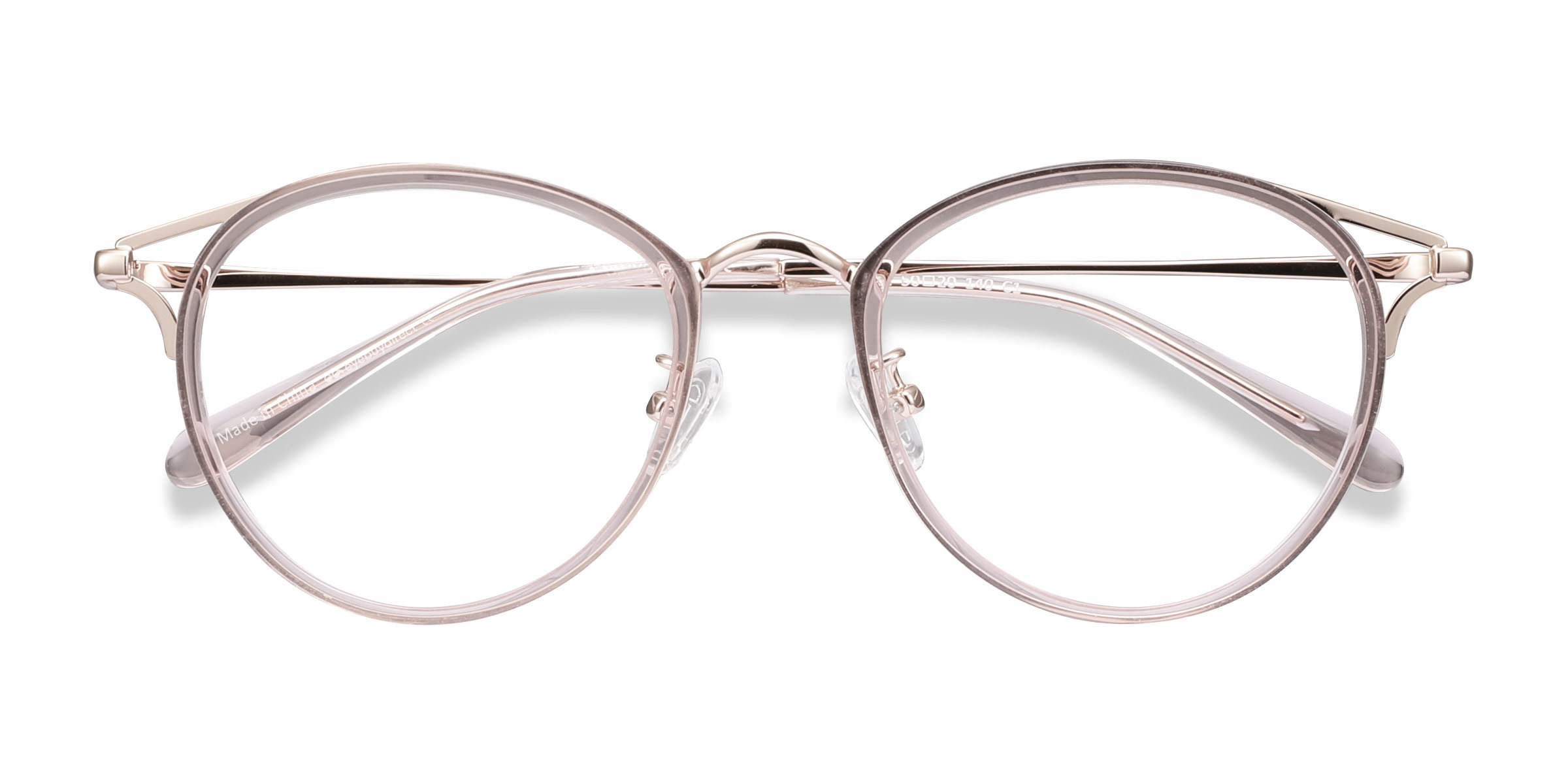 Pink Dazzle -  Acetate-metal Eyeglasses