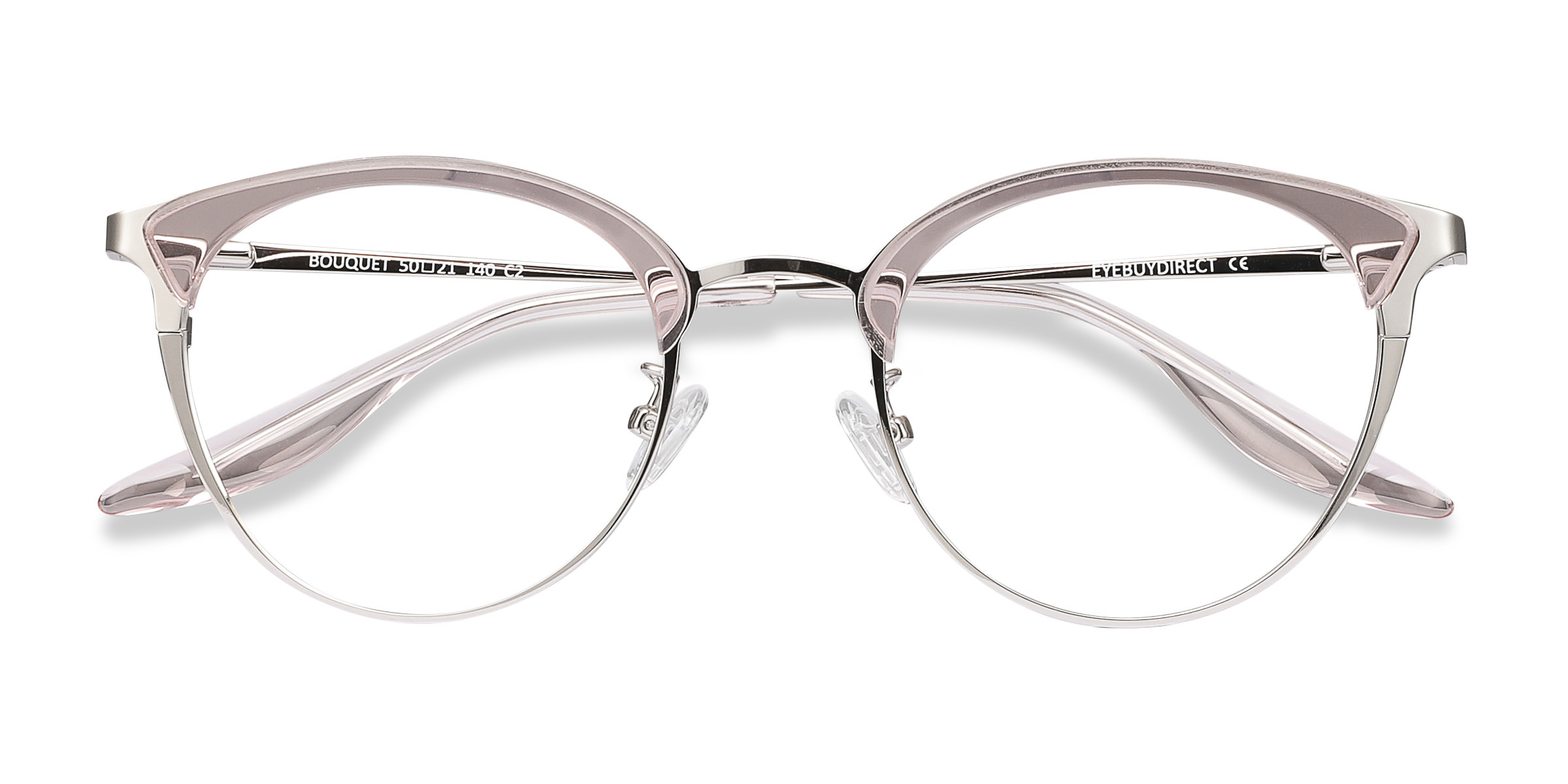 Pink Silver Bouquet - Acetate-metal Lunettes de vue