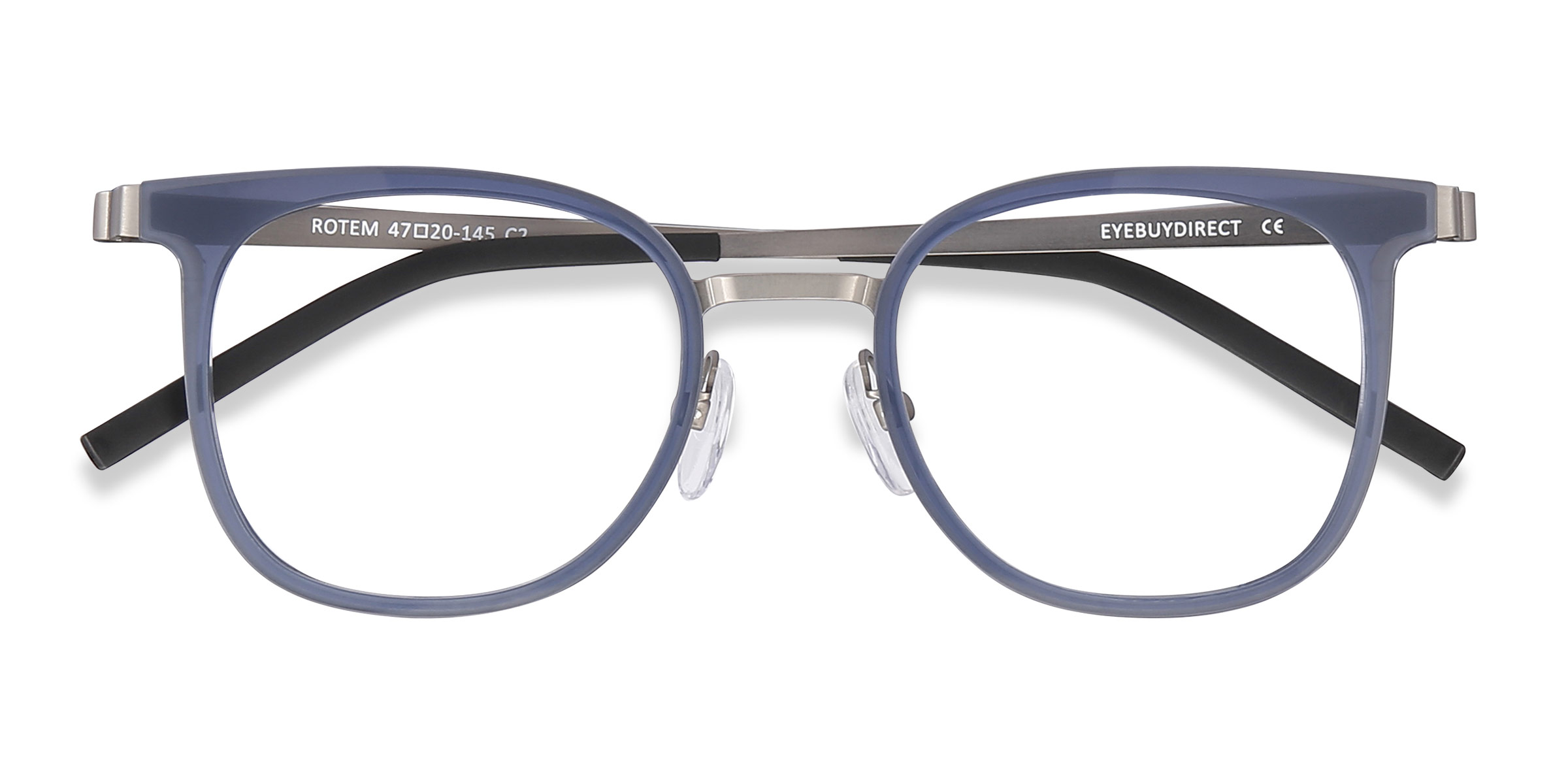 Navy Rotem -  Acetate-metal Eyeglasses