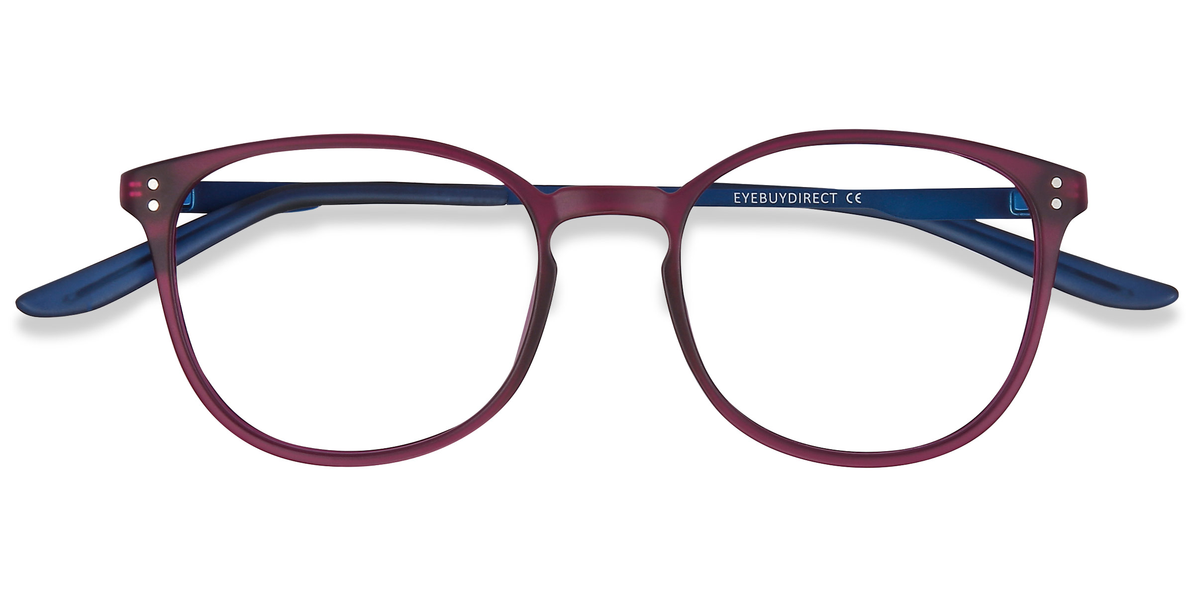 Purple Spoken -  Metal Eyeglasses
